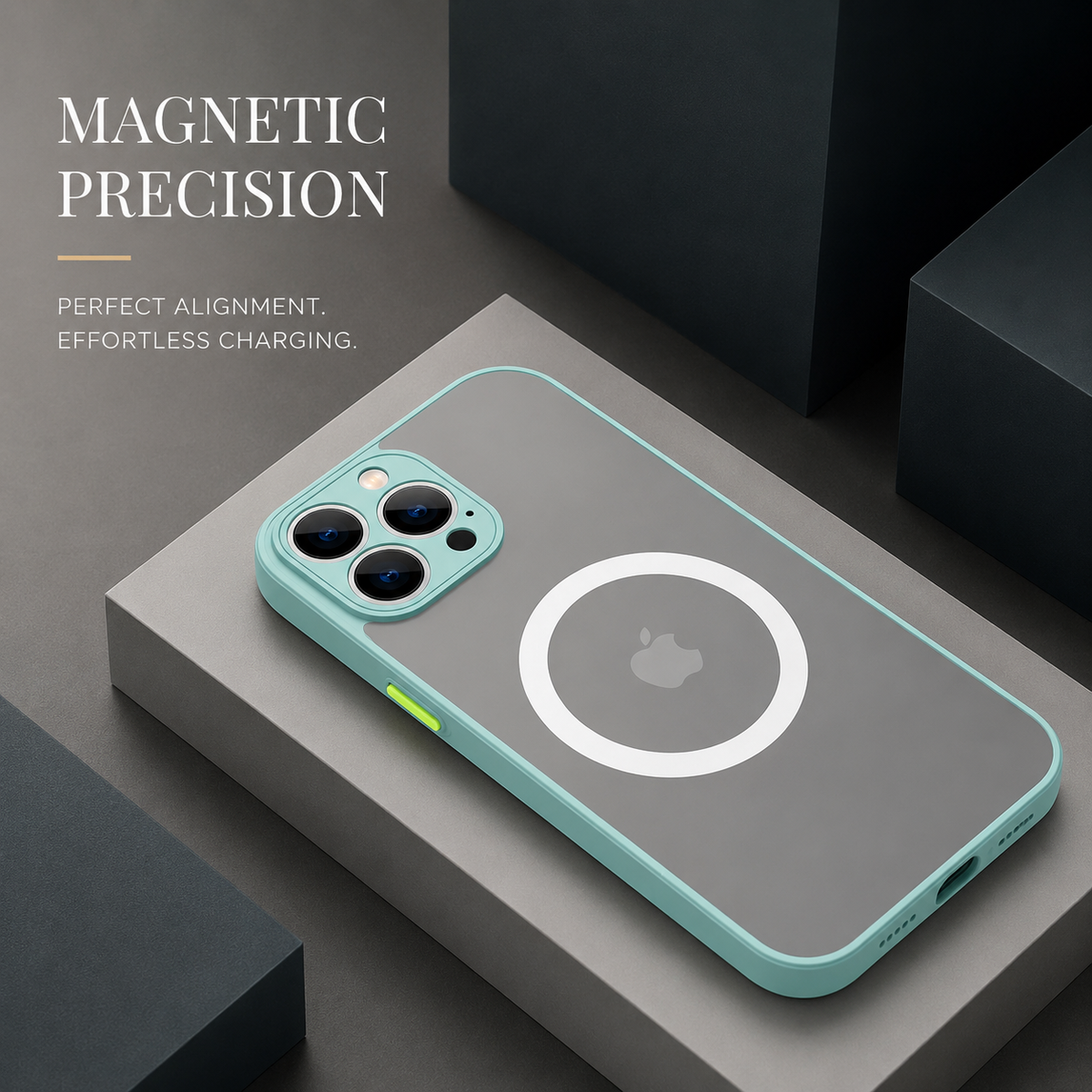 Premium iPhone Case MagSafe Compatible Matte Cover Shockproof Slim Magnetic Protection