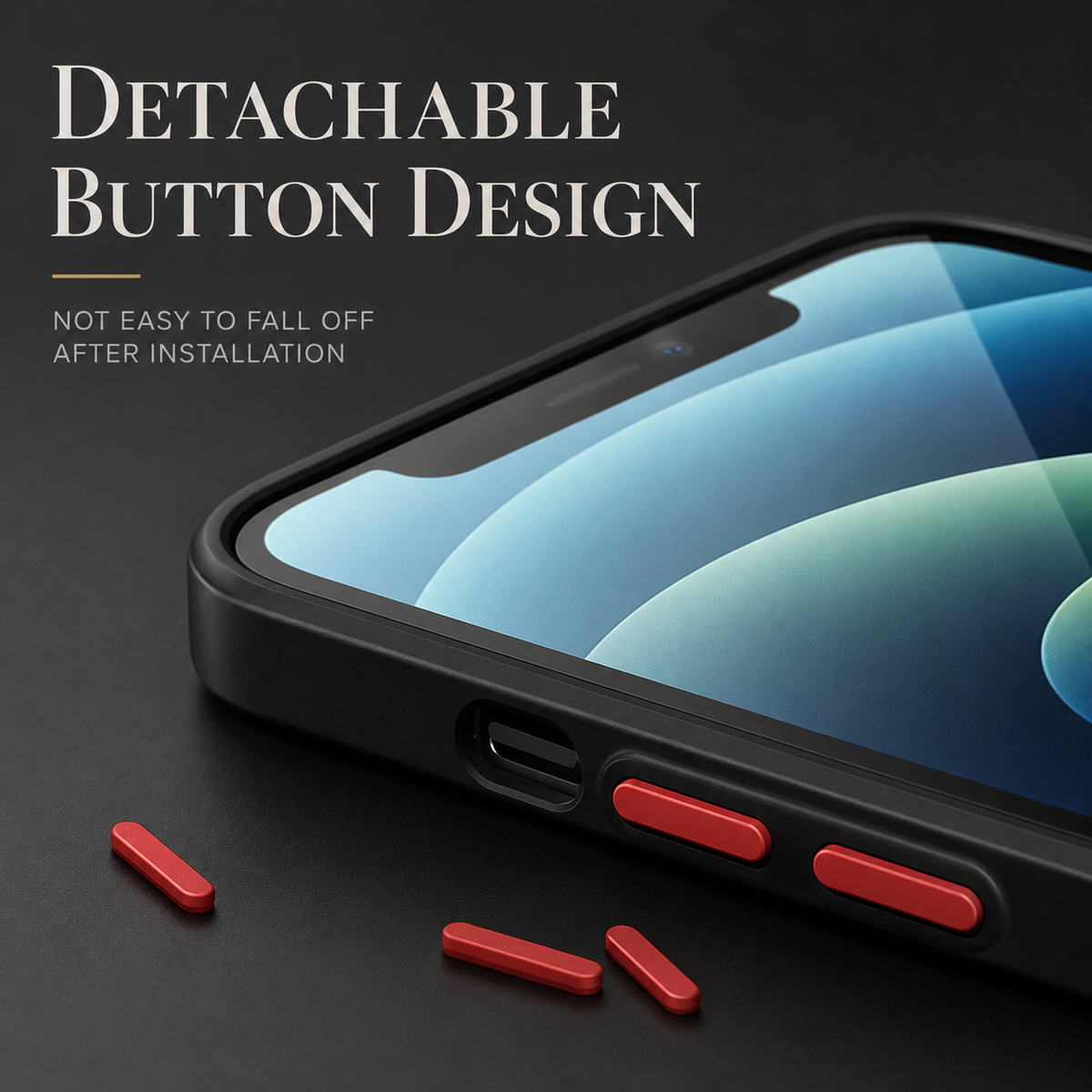 Premium iPhone Case MagSafe Compatible Matte Cover Shockproof Slim Magnetic Protection