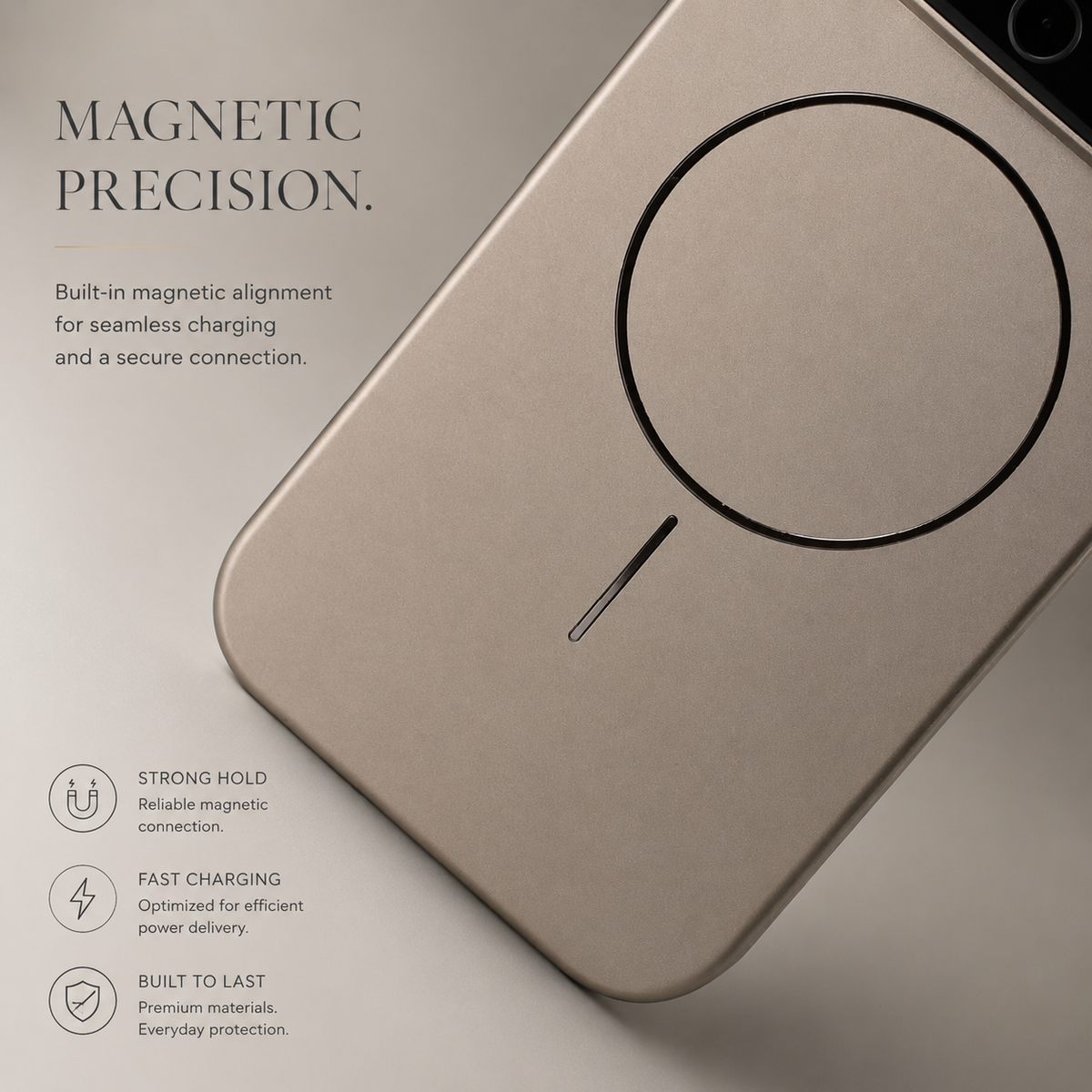 Premium iPhone Case MagSafe Compatible Matte Magnetic Cover Shockproof Lens Protection