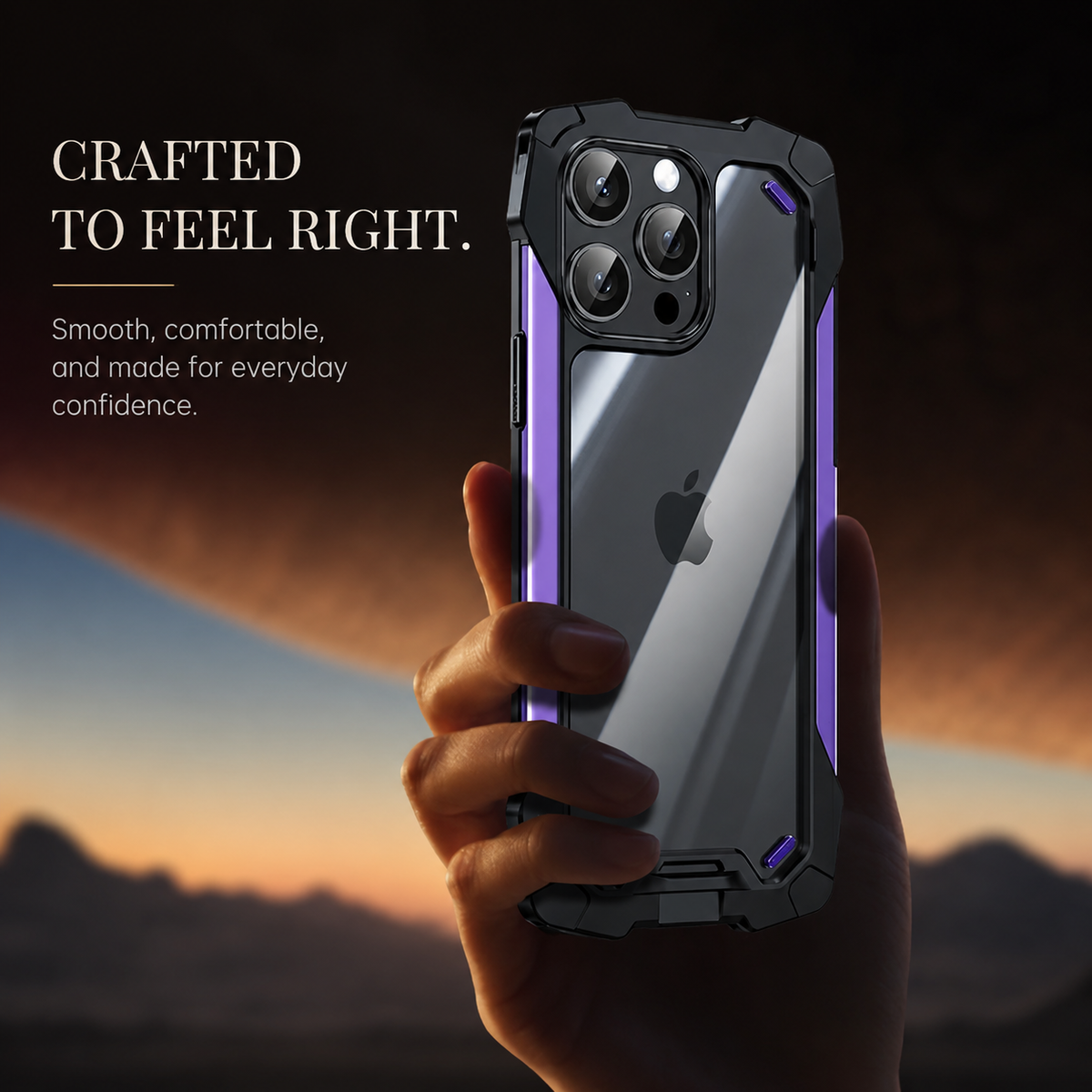 Premium iPhone Case MagSafe Compatible Military Armor Metal Frame Cover 360° Full Protection