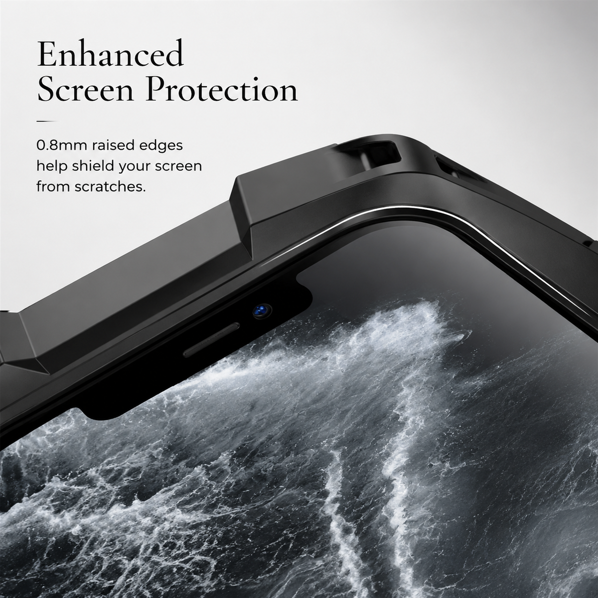 Premium iPhone Case MagSafe Compatible Military Armor Metal Frame Cover 360° Full Protection
