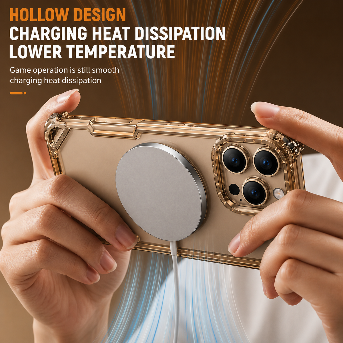Premium iPhone Case MagSafe Compatible Ultra Thin Metal Bumper Cover Shockproof Protection