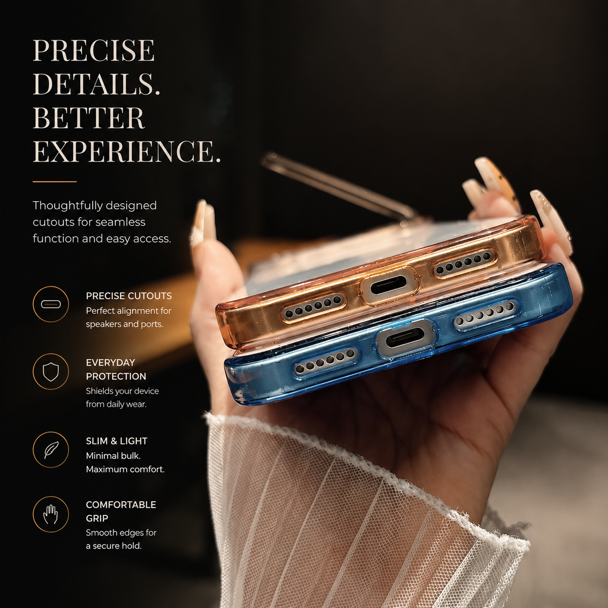 Premium iPhone Case MagSafe Crystal Clear Hard PC Bumper Shockproof Camera Lens Stand Armor Protection