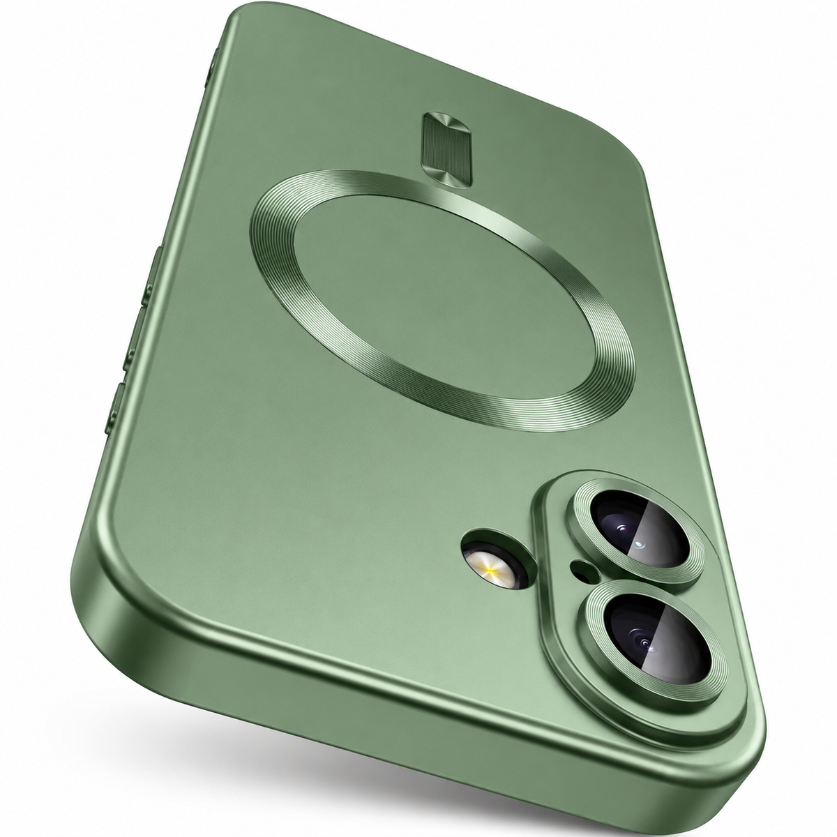 Premium iPhone Case MagSafe Silicone Cover Full Coverage Camera Protection Shockproof Anti Fingerprint Matte Design