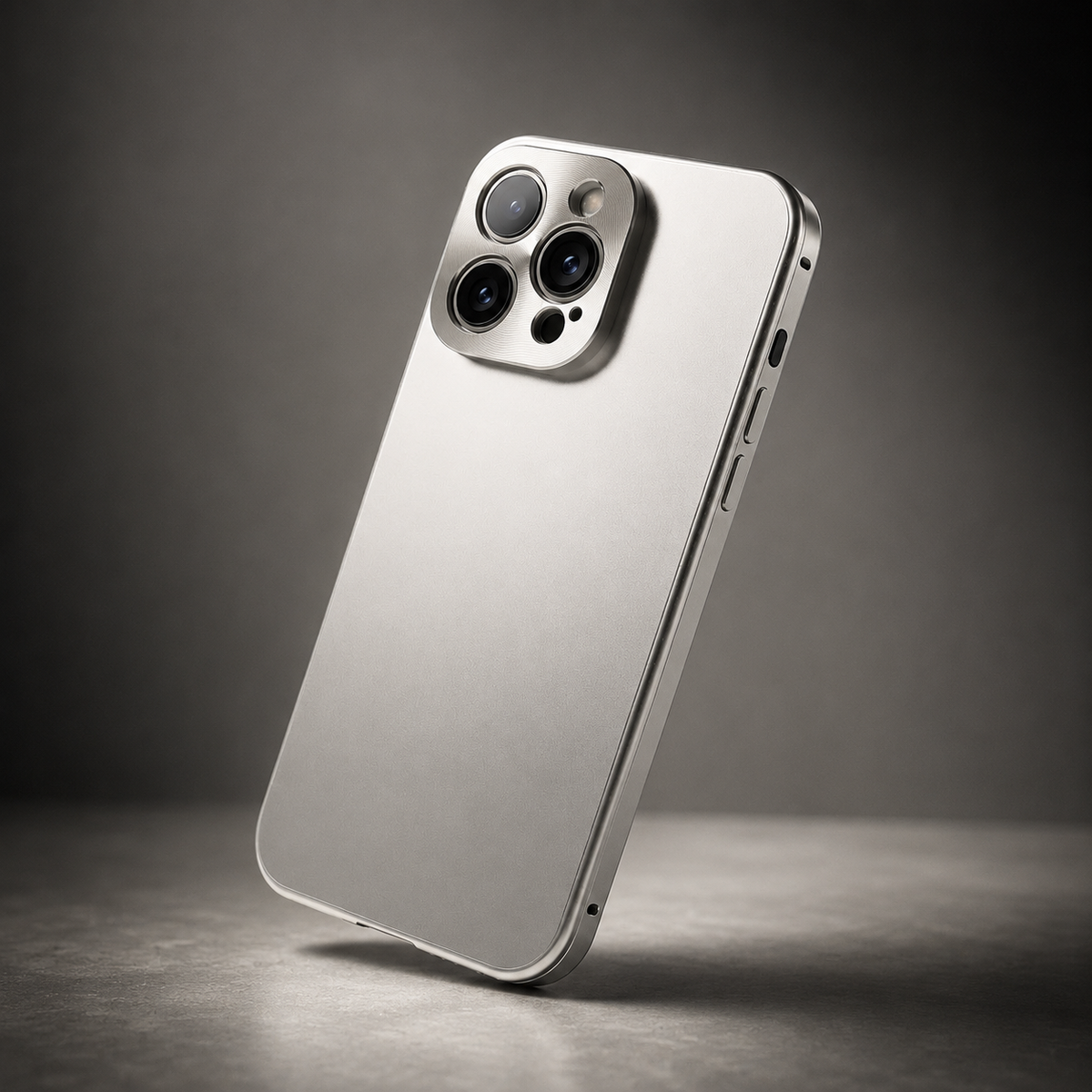 Premium iPhone Case Magnetic Aluminum Frame Shockproof Protective Cover Full Camera Lens Protection Slim Metal Design Wireless Charging Compatible