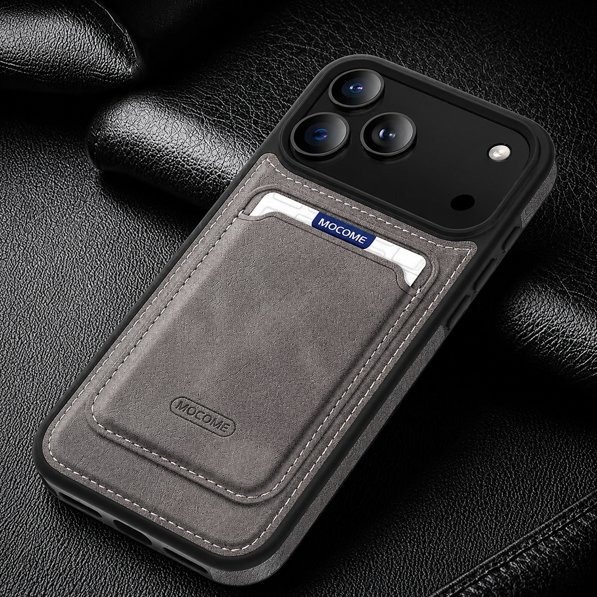 Premium iPhone Case Magnetic RFID Leather Wallet Cover Card Holder MagSafe Shockproof Secure Storage Protection
