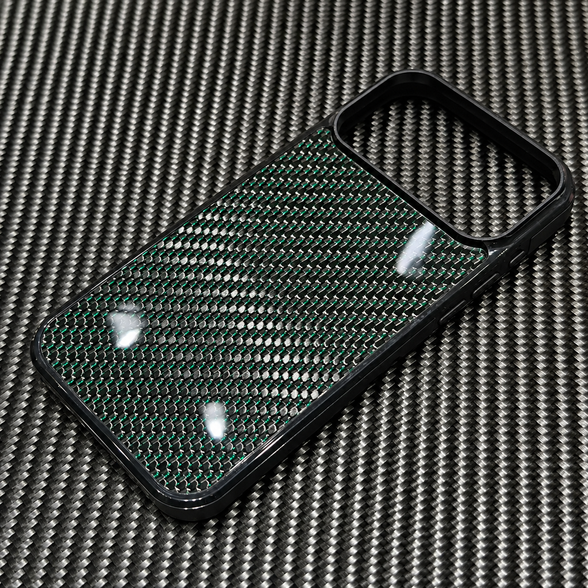 Premium iPhone Case Real Woven Carbon Fiber MagSafe Cover Shockproof Dual Layer Lightweight Non Slip Full Coverage Protective Case