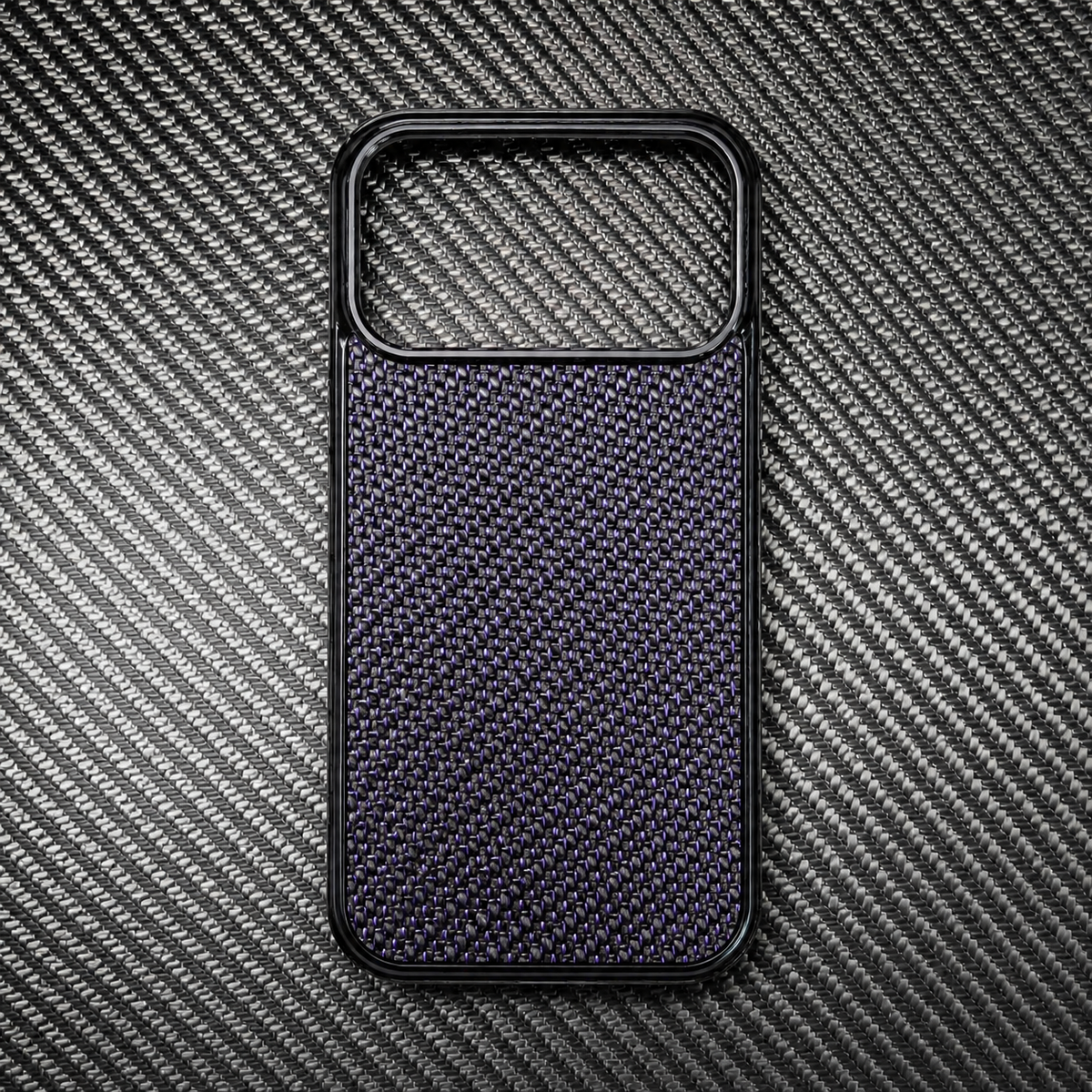 Premium iPhone Case Real Woven Carbon Fiber MagSafe Cover Shockproof Dual Layer Lightweight Non Slip Full Coverage Protective Case