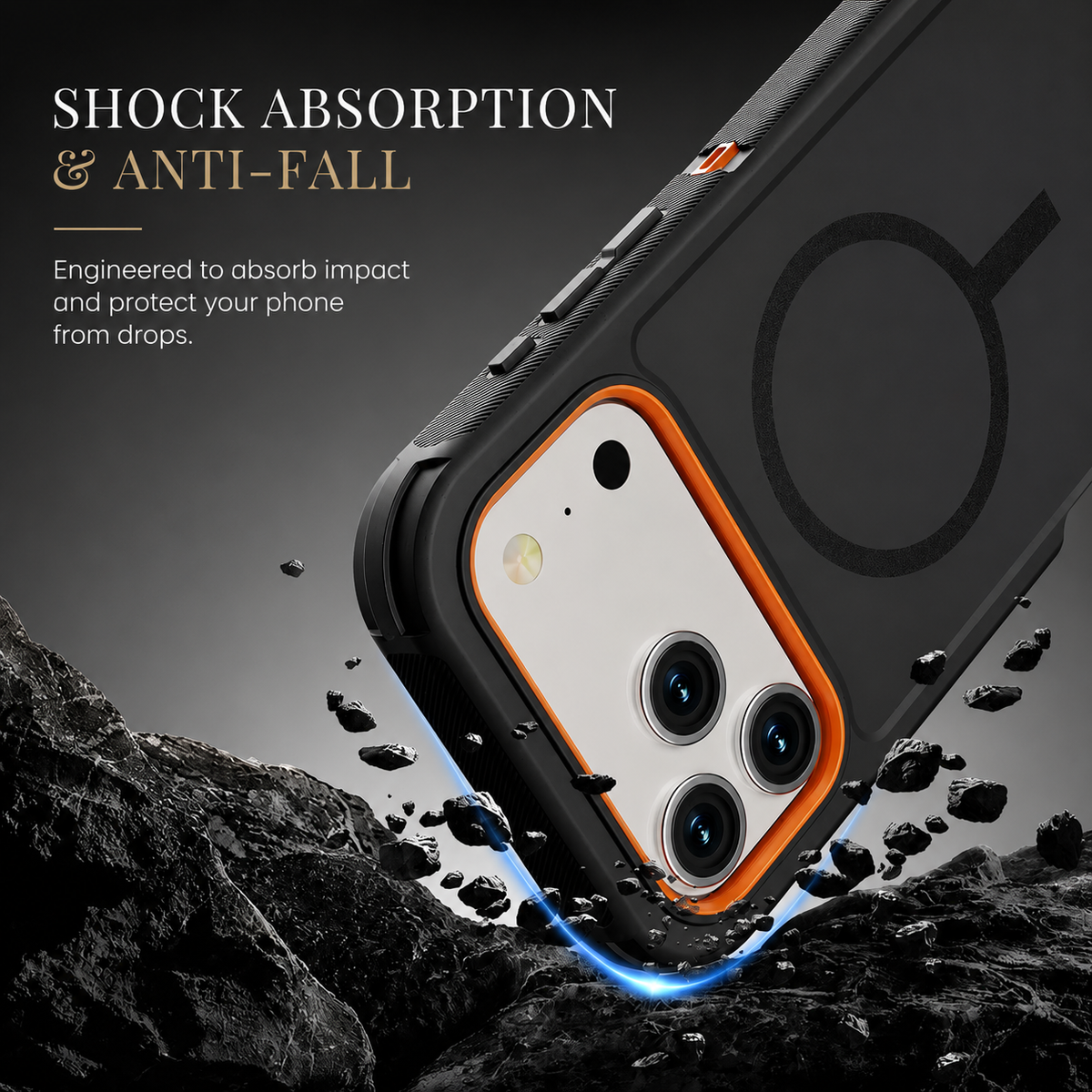 Premium iPhone Case Rugged Defender Protective Cover Shockproof Armor Dual Layer Belt Clip Full Port Protection