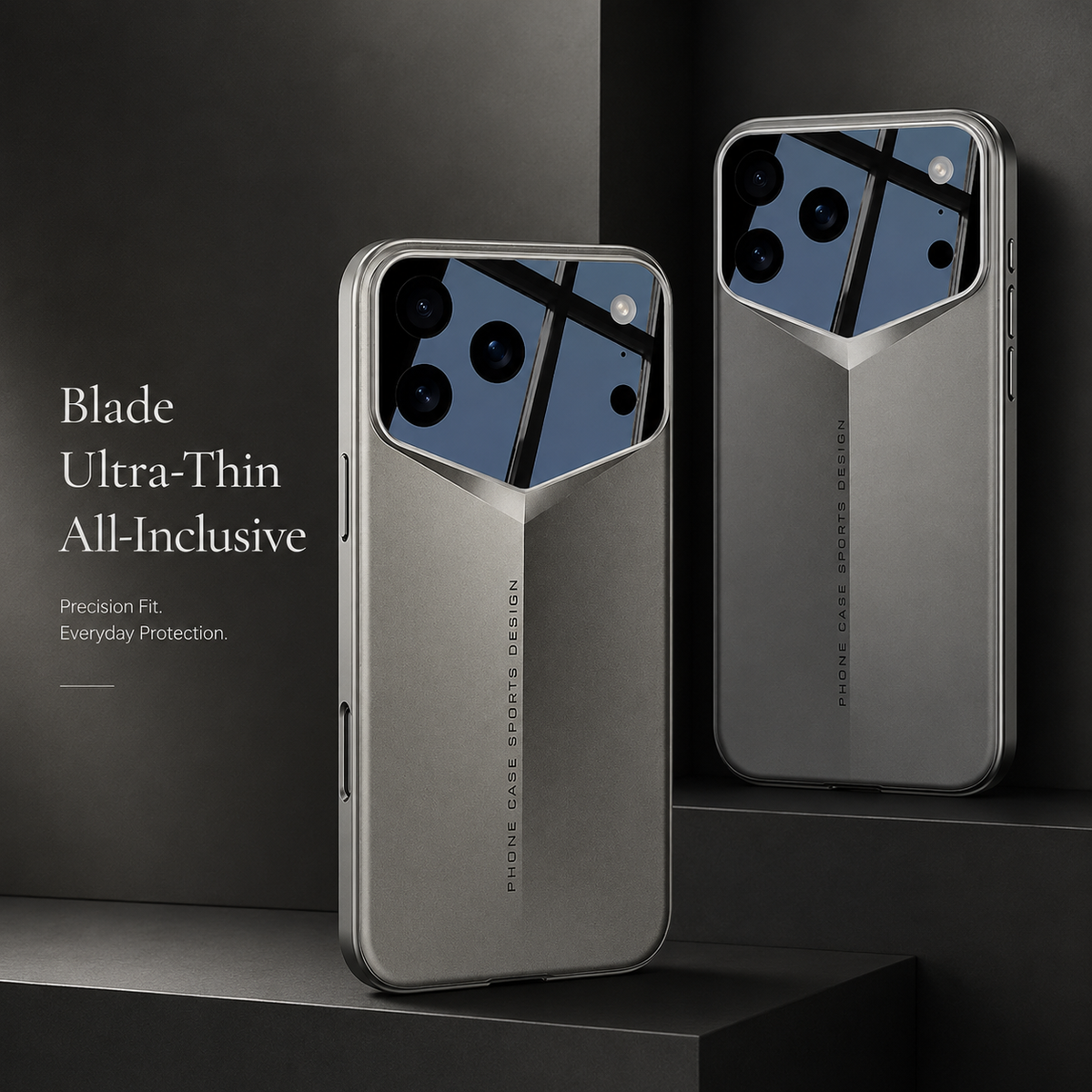Premium iPhone Case Slim Hard Back Cover Ultra Thin Shockproof Camera Lens Protection Anti Scratch Full Coverage