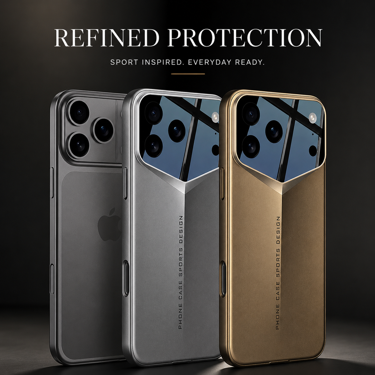 Premium iPhone Case Slim Hard Back Cover Ultra Thin Shockproof Camera Lens Protection Anti Scratch Full Coverage