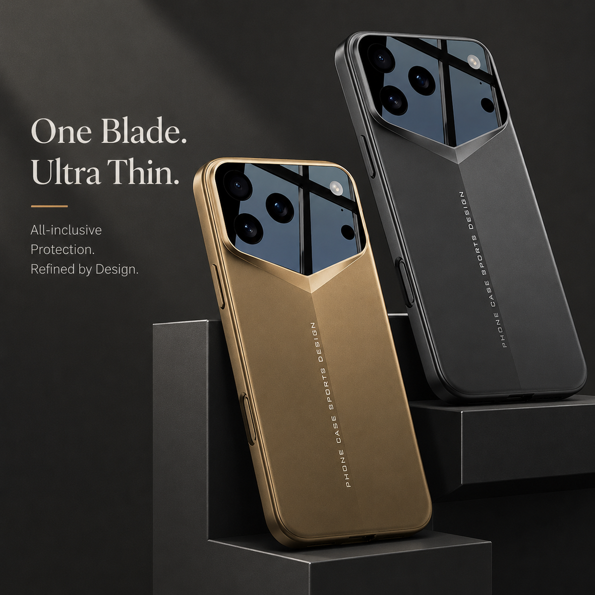 Premium iPhone Case Slim Hard Back Cover Ultra Thin Shockproof Camera Lens Protection Anti Scratch Full Coverage