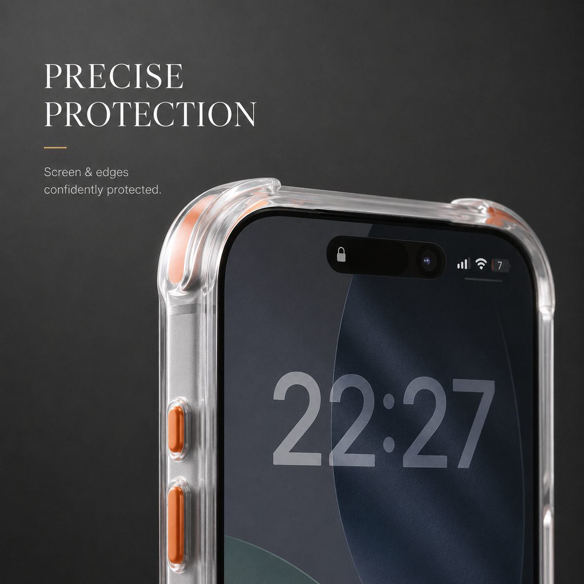 Premium iPhone Case Transparent Magnetic Shockproof Cover Glass Lens Protector Stand Holder Full Coverage Protective Case