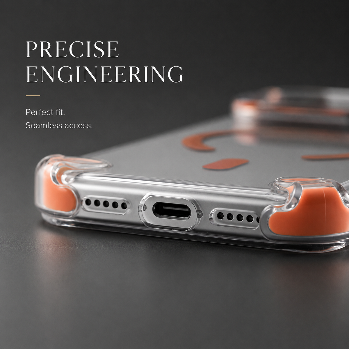 Premium iPhone Case Transparent Magnetic Shockproof Cover Glass Lens Protector Stand Holder Full Coverage Protective Case