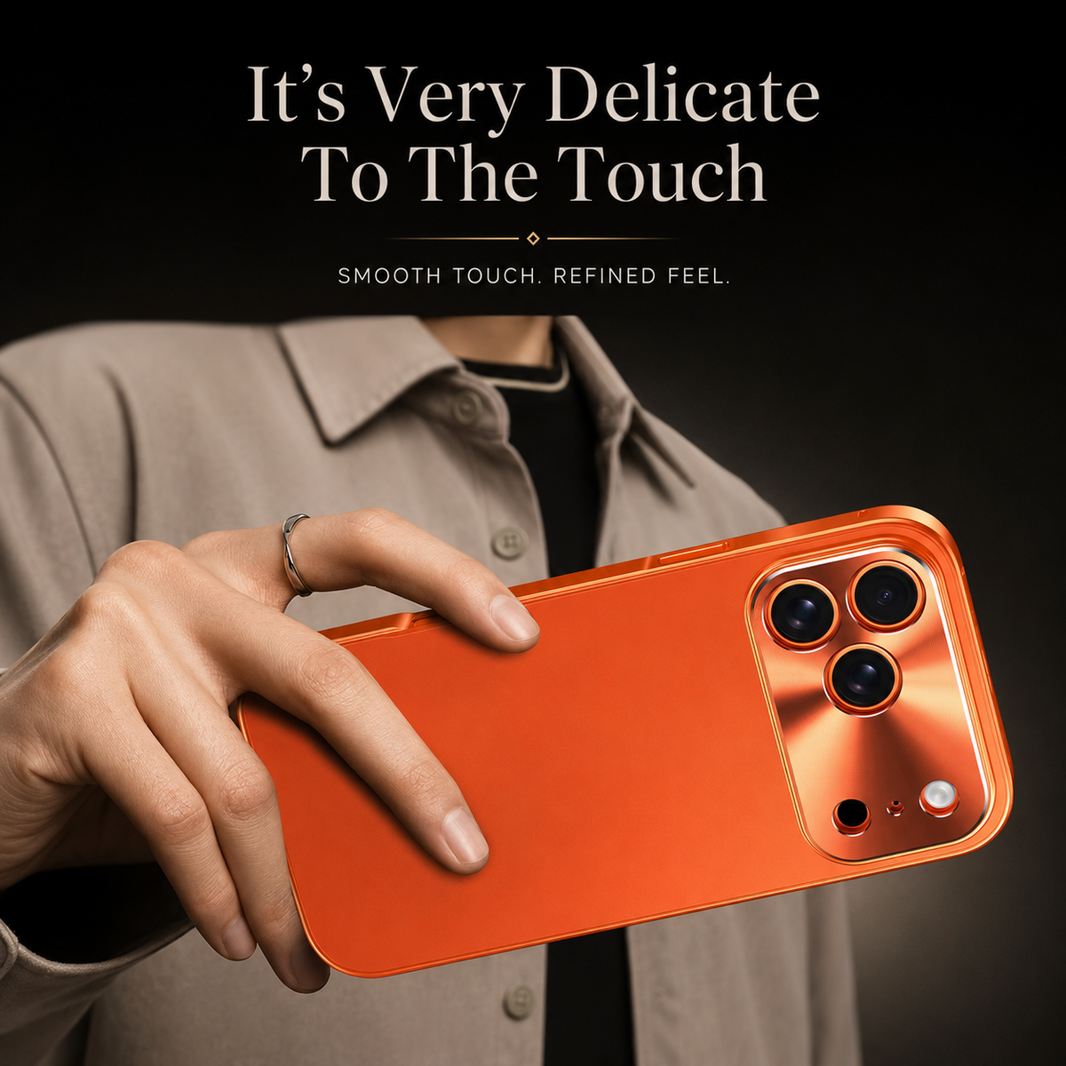 Premium iPhone Case Ultra Thin Aluminum Alloy Frame Cover Frosted Matte Backplate Shockproof Camera Lens Protection