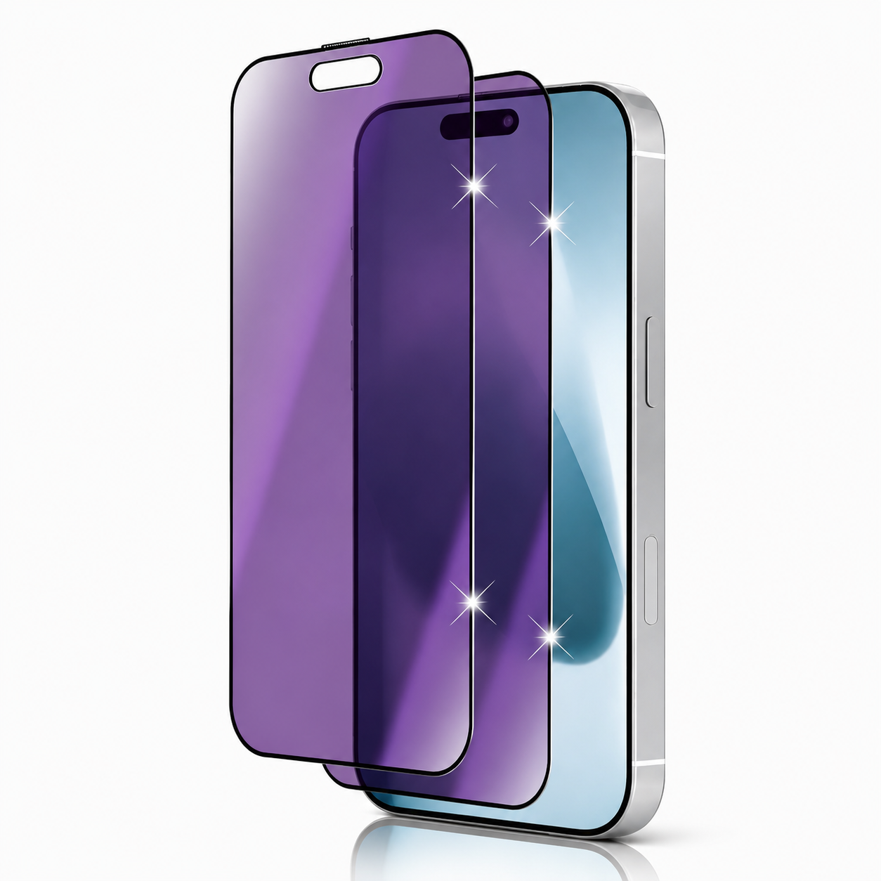 Premium iPhone Screen Protector Privacy Anti Spy Tempered Glass Anti Blue Light Scratch Resistant Full Coverage Protective Film