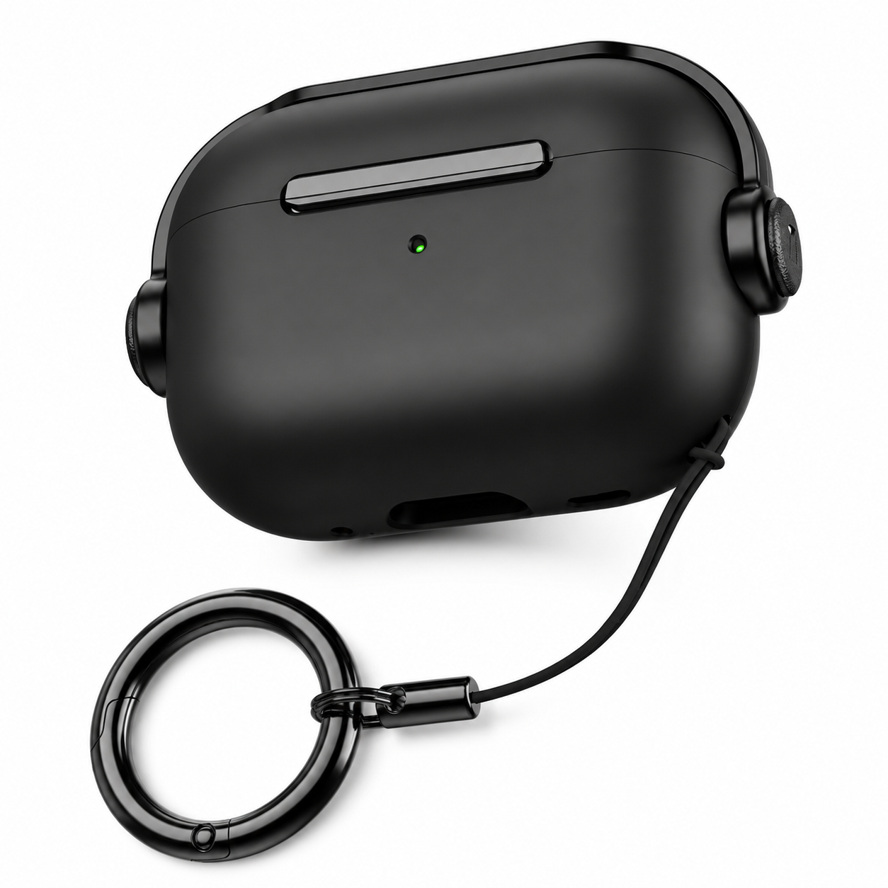 Premium AirPods Case Protective Cover with Lanyard Strap Shockproof Lightweight Design Wireless Charging Compatible