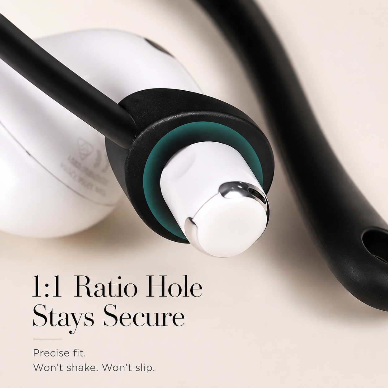 Premium AirPods Ear Hooks Silicone Secure Fit Anti Slip Sports Ear Support Wireless Earbud Holder Accessories Comfortable Lightweight Design