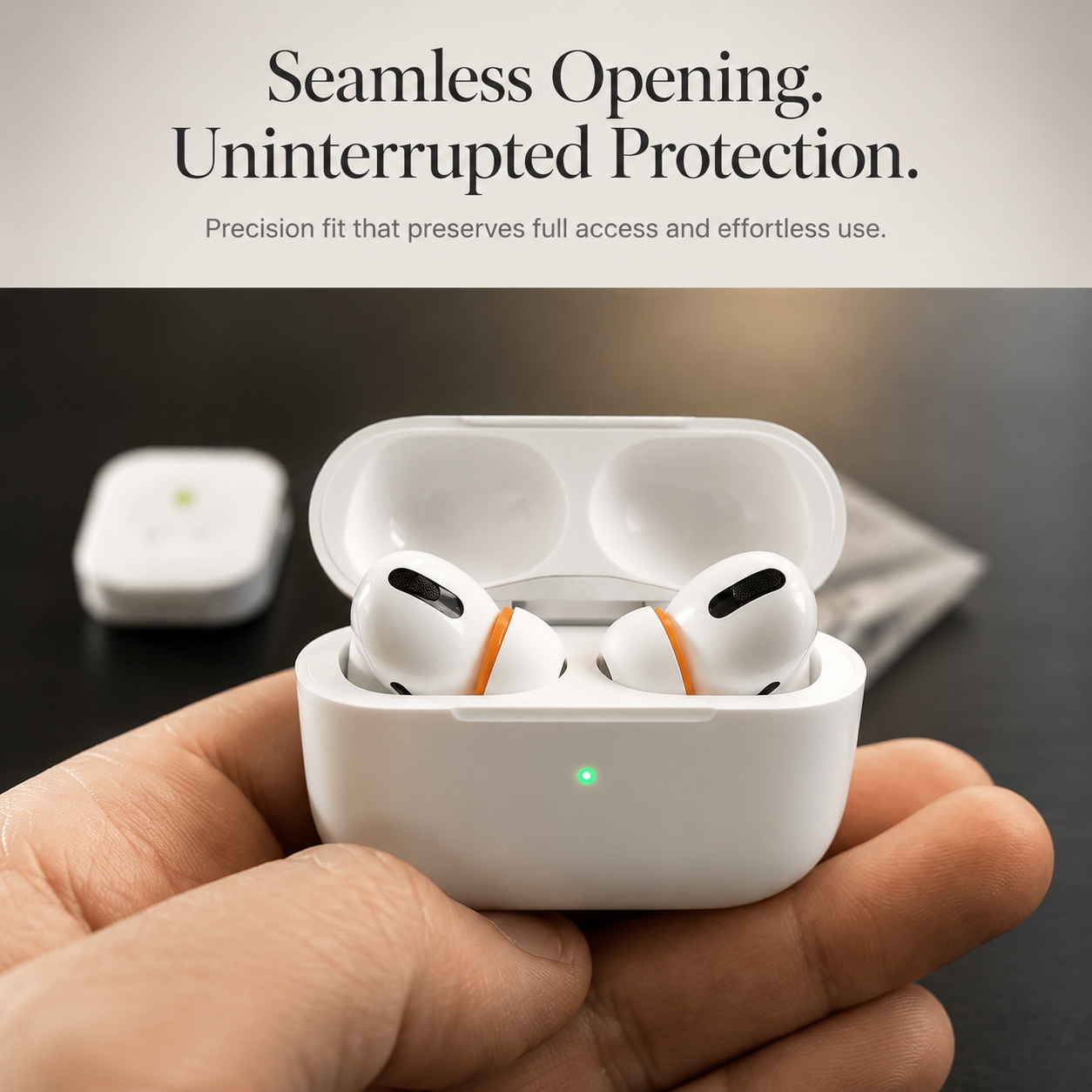 Premium AirPods Ear Tips Memory Foam Silicone Replacement Noise Isolation Secure Fit Multiple Size Earbud Accessories