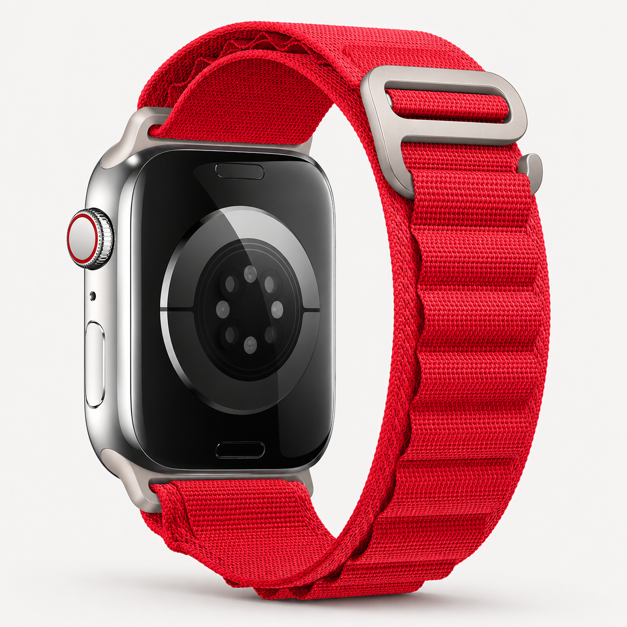 Premium Apple Watch Band Alpine Loop Nylon Strap Adjustable Secure Fit Outdoor Sport Wristband