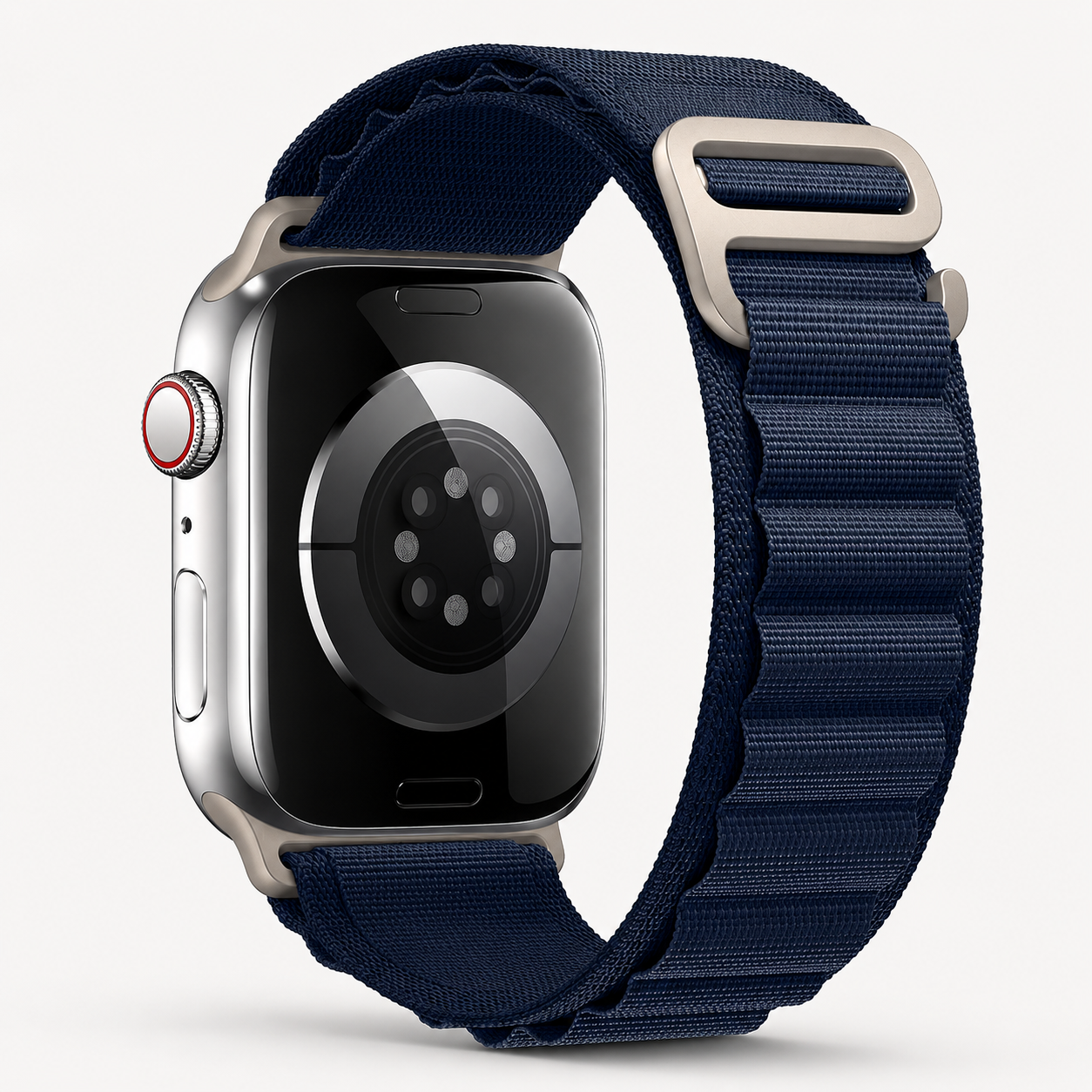 Premium Apple Watch Band Alpine Loop Nylon Strap Adjustable Secure Fit Outdoor Sport Wristband