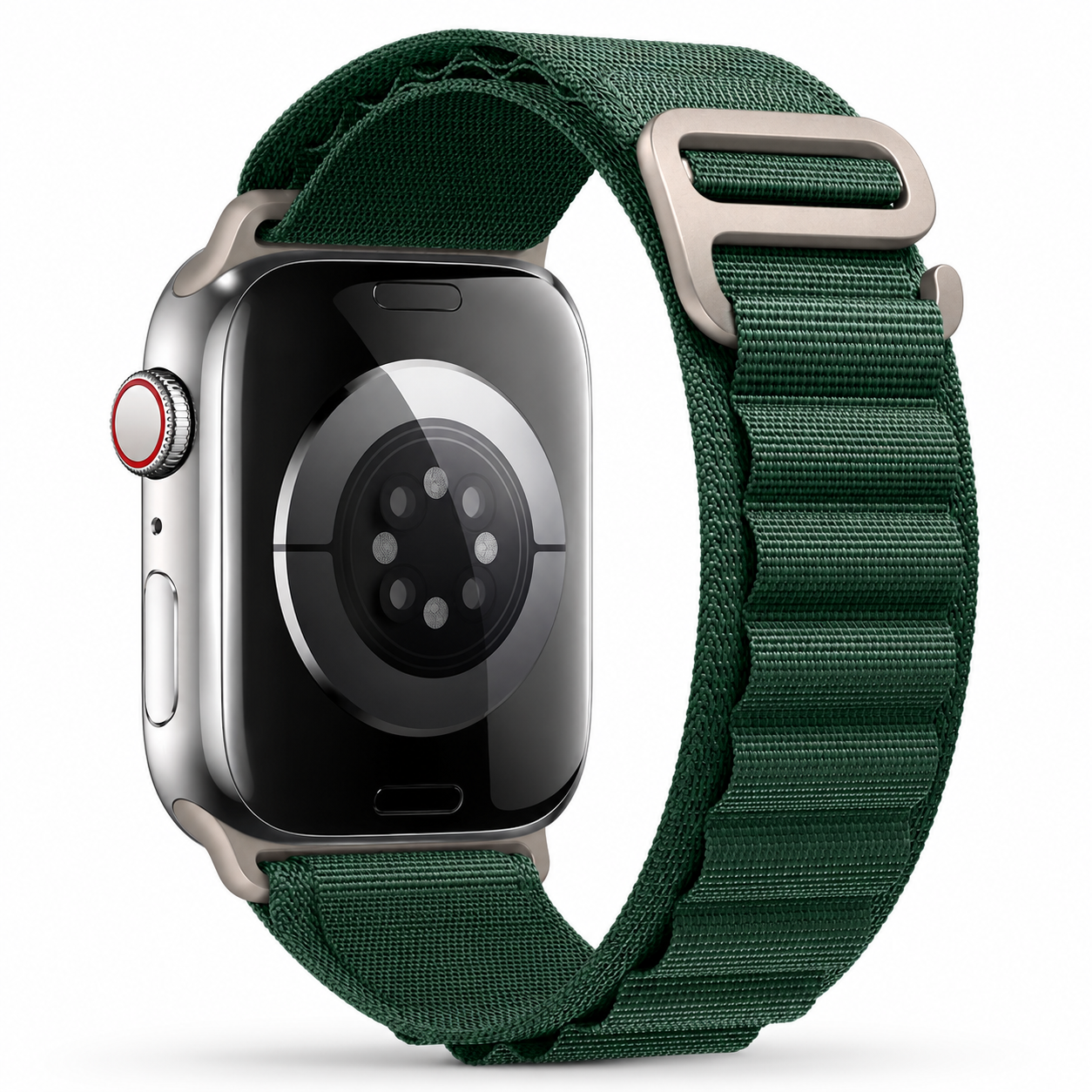 Premium Apple Watch Band Alpine Loop Nylon Strap Adjustable Secure Fit Outdoor Sport Wristband