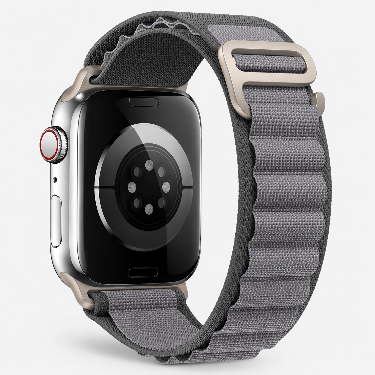 Premium Apple Watch Band Alpine Loop Nylon Strap Adjustable Secure Fit Outdoor Sport Wristband