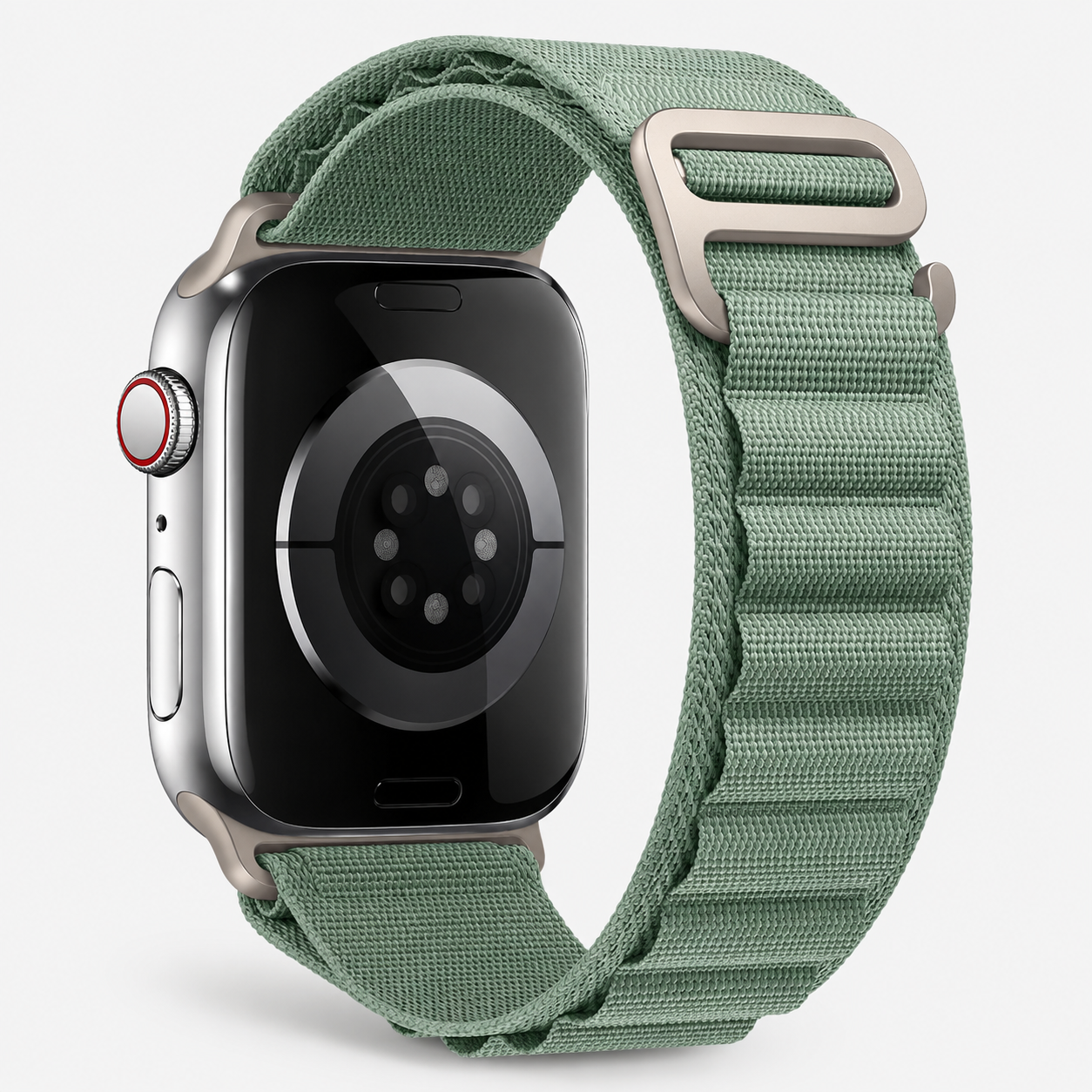 Premium Apple Watch Band Alpine Loop Nylon Strap Adjustable Secure Fit Outdoor Sport Wristband