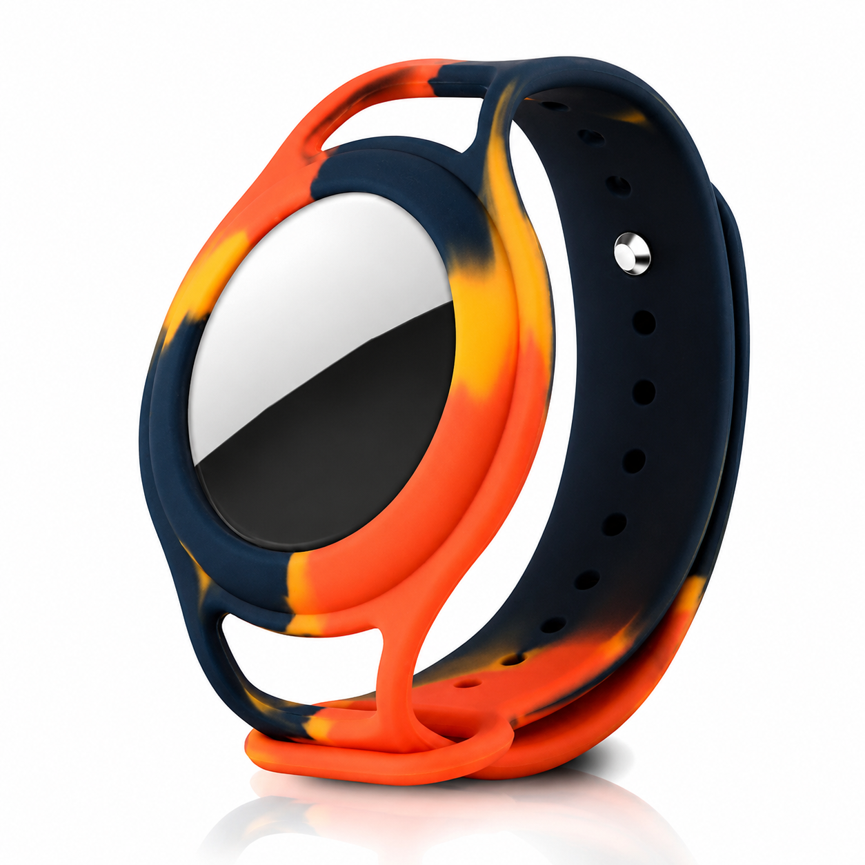 Premium Kids AirTag Wristband Silicone Adjustable Tracker Holder Secure Fit Comfortable Lightweight Wrist Strap