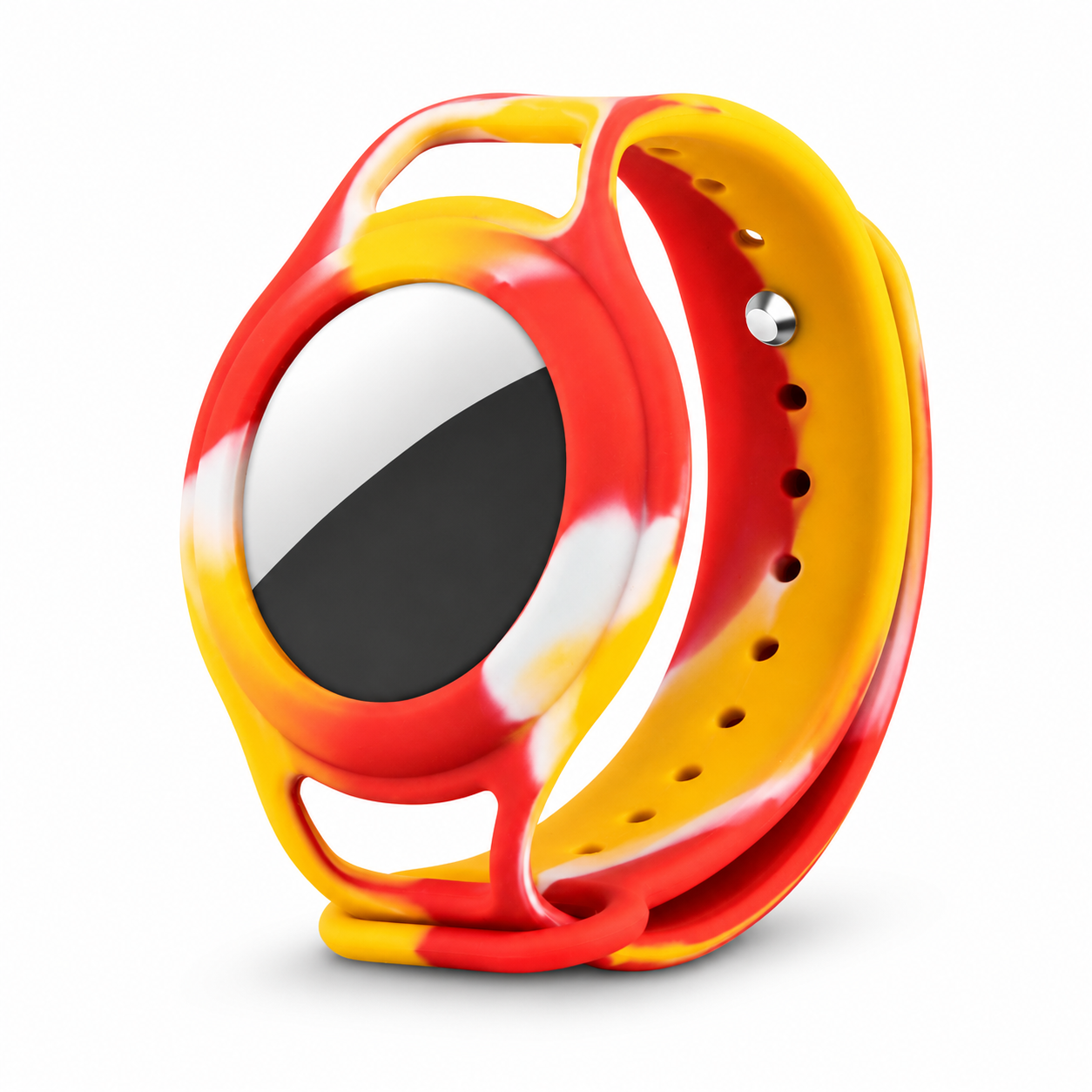 Premium Kids AirTag Wristband Silicone Adjustable Tracker Holder Secure Fit Comfortable Lightweight Wrist Strap