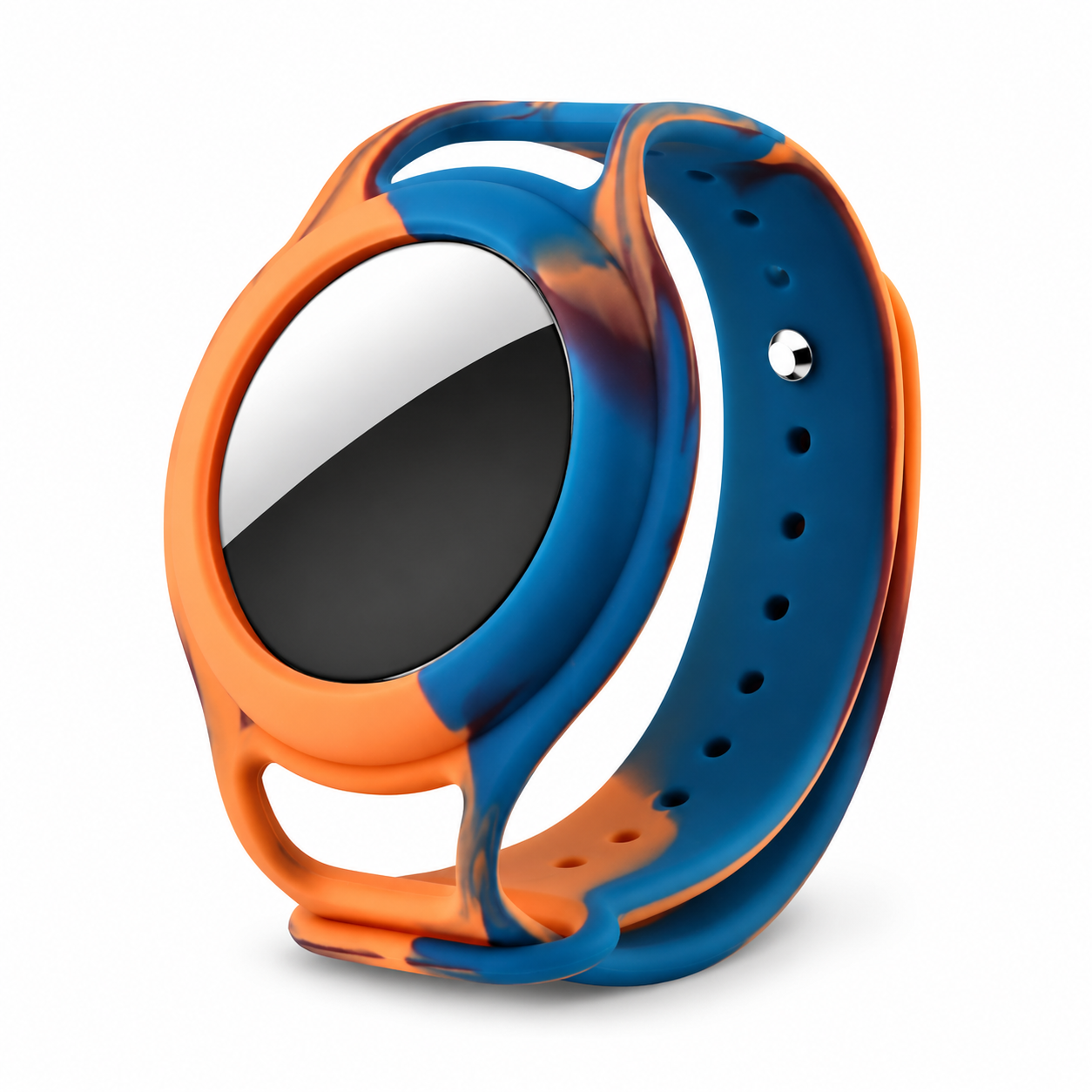 Premium Kids AirTag Wristband Silicone Adjustable Tracker Holder Secure Fit Comfortable Lightweight Wrist Strap