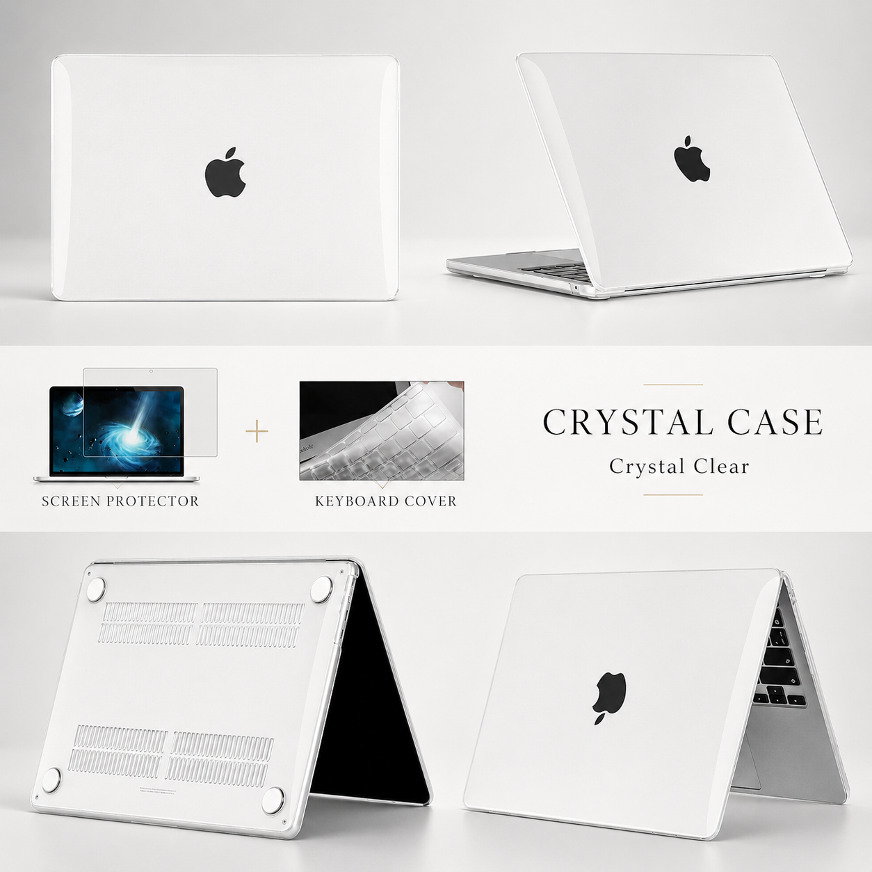 Premium Laptop Case Hard Shell Protective Cover Ultra Thin Scratch Resistant Lightweight MacBook Compatible Design