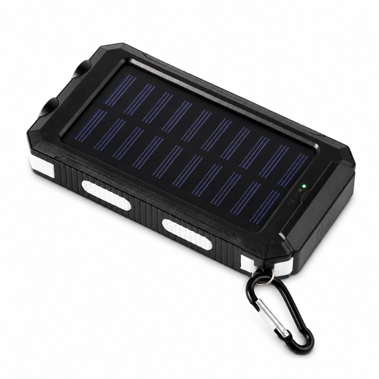 Premium Power Bank 20000mAh Solar Charger Fast Charging Portable Battery Pack LED Flashlight Travel Charger
