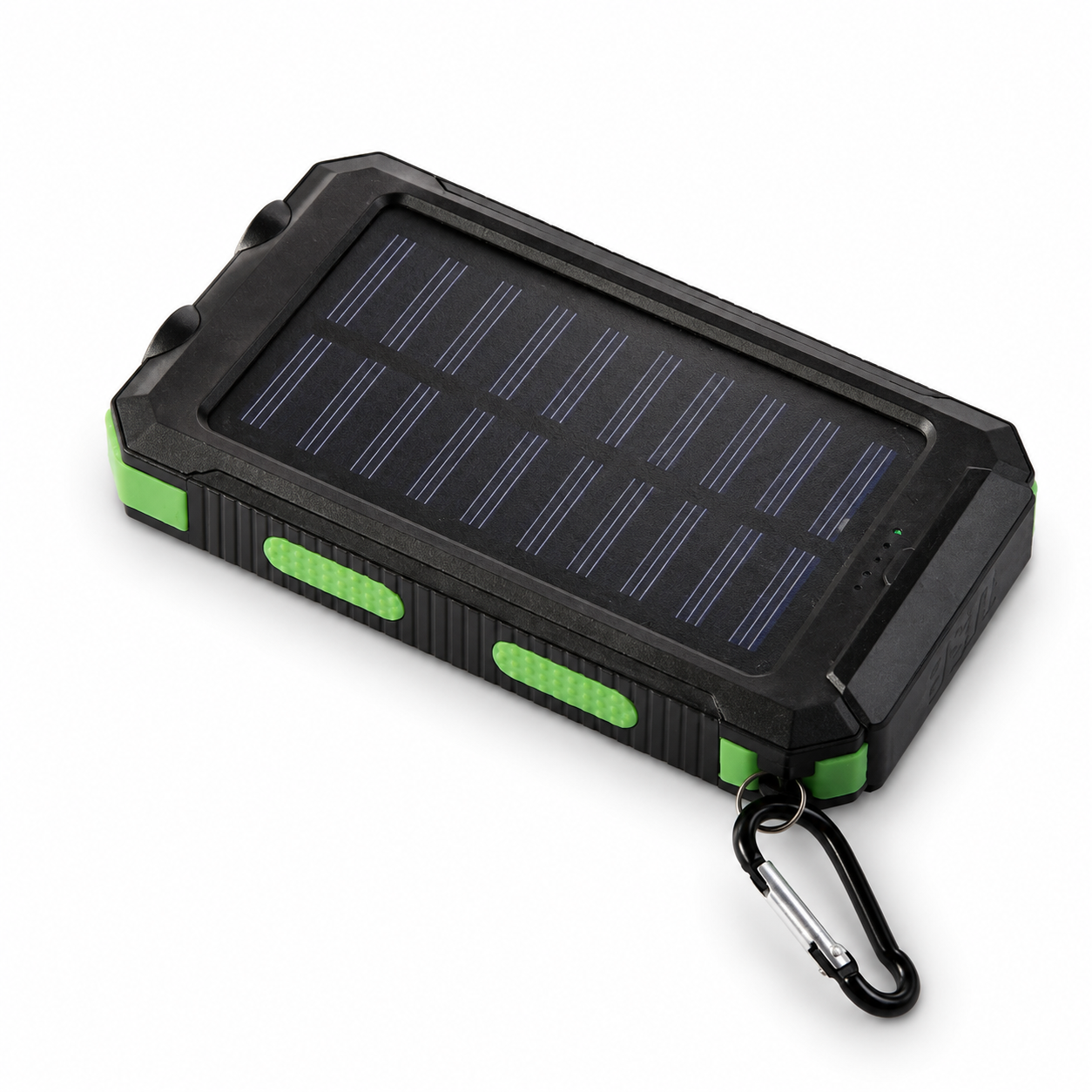 Premium Power Bank 20000mAh Solar Charger Fast Charging Portable Battery Pack LED Flashlight Travel Charger