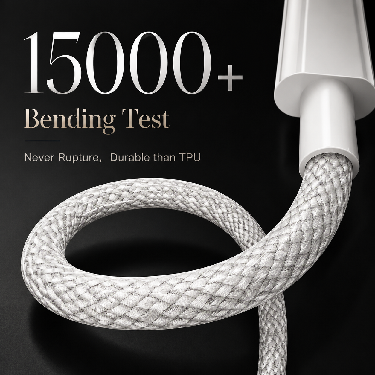 Premium USB-C to USB-C Charging Cable 100W Fast Charging Power Delivery High Speed Stable Power Transfer Durable Design