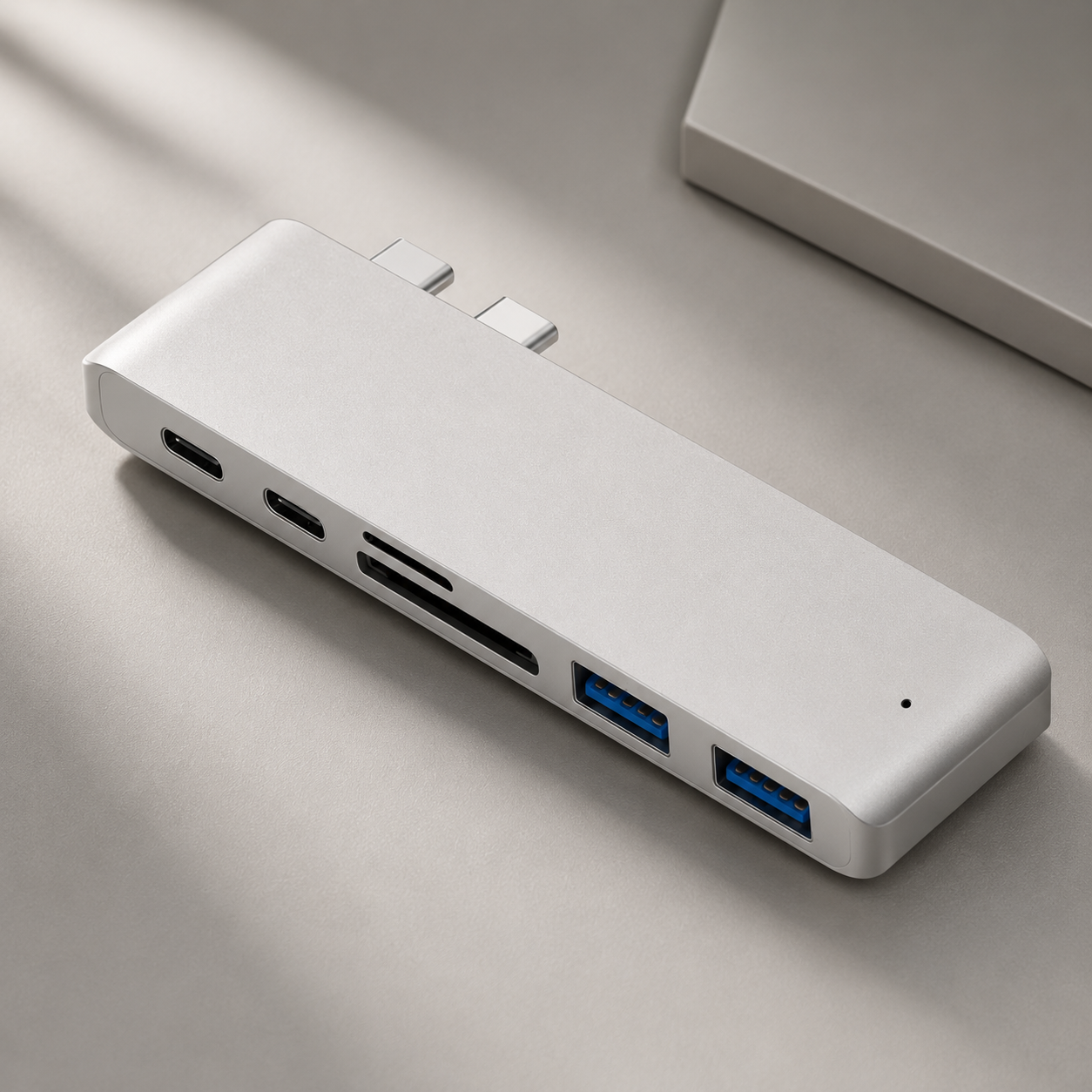 Premium USB C Hub HDMI 4K Adapter Thunderbolt Compatible USB 3 1 Multiport Dock PD Charging SD Reader Laptop Adapter