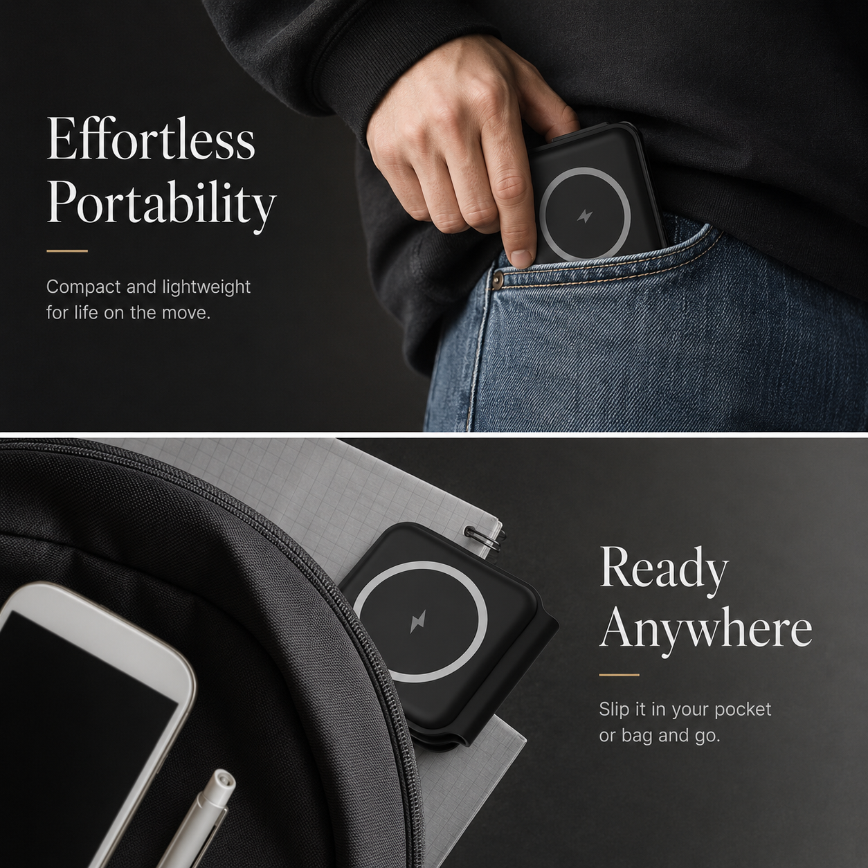 Premium Wireless Charger 3 In 1 Foldable MagSafe Compatible Fast Charging Aluminum Dock Station Magnetic Multi Device Charging Stand