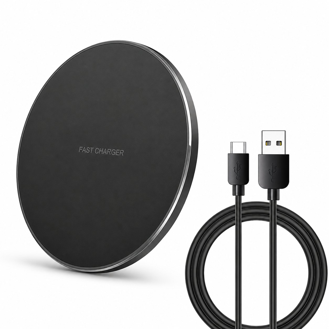 Premium Wireless Charger MagSafe Compatible Fast Charging Pad USB C Qi Wireless Charging Slim Design