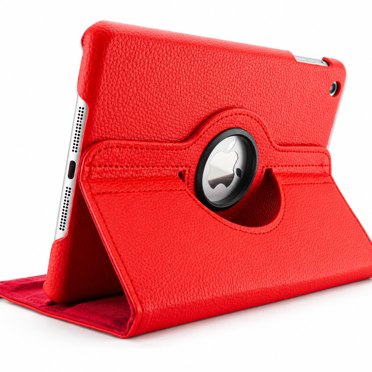 Premium iPad Case 360 Rotating Stand PU Leather Smart Cover Protective Tablet Case Multi Angle Viewing Support