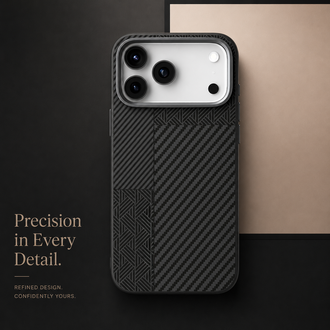 Premium iPhone Case 3D Embossed Magnetic Cover Skin Feel Frosted Back Shockproof Dual Layer Protective Case