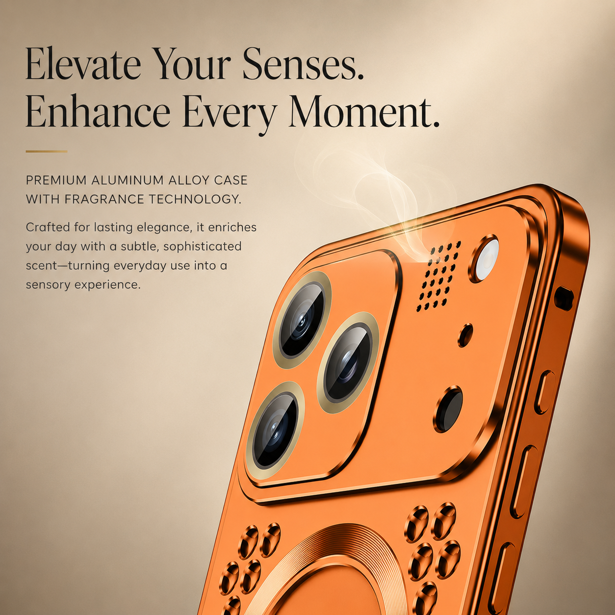 Premium iPhone Case Aluminum Alloy Frame Cover Magnetic Heat Dissipation Shockproof Anti Fall Camera Lens Protection