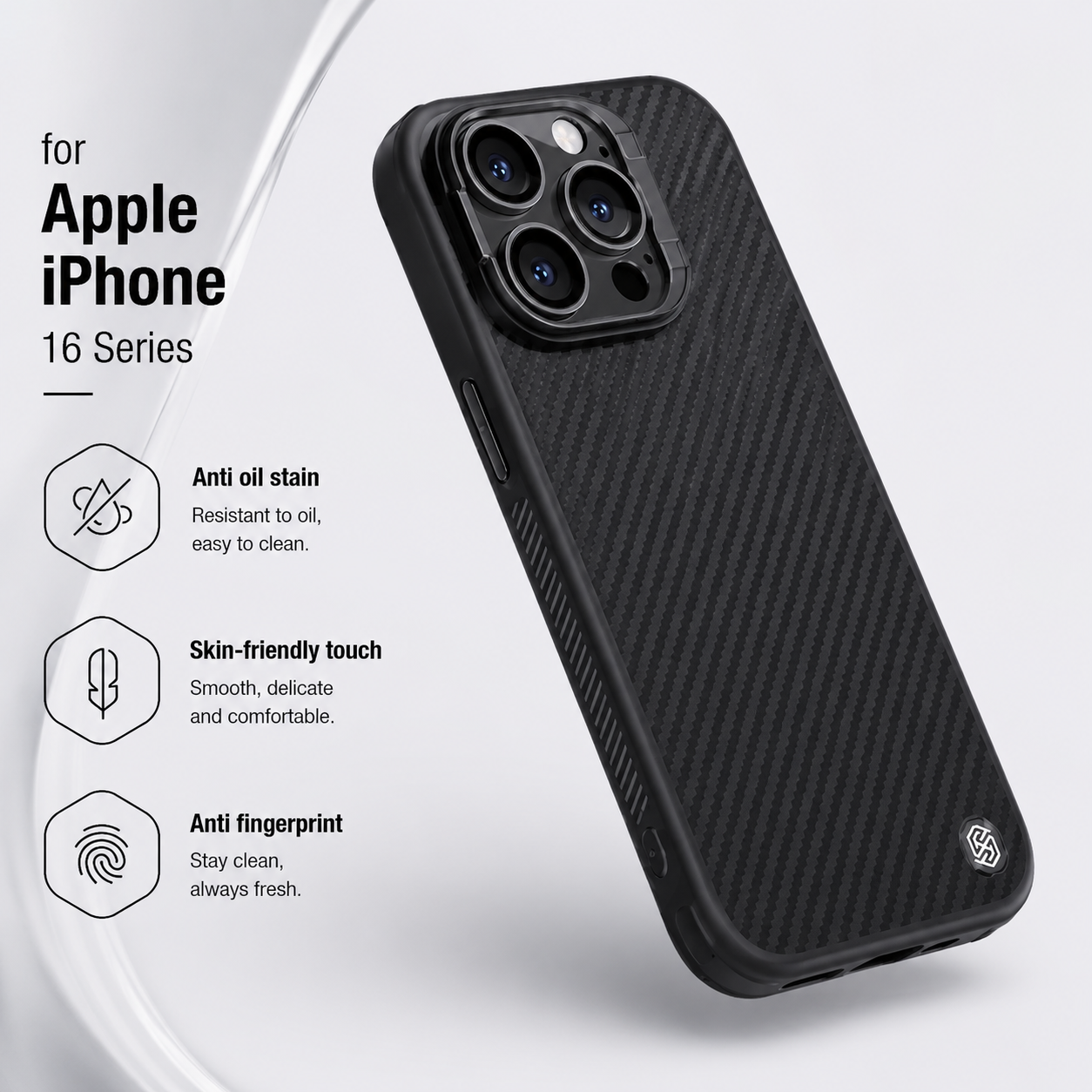 Premium iPhone Case Aramid Fiber Kevlar 600D Half Wrapped Cover with MagSafe Invisible Camera Ring Stand Shockproof Anti Fingerprint Design