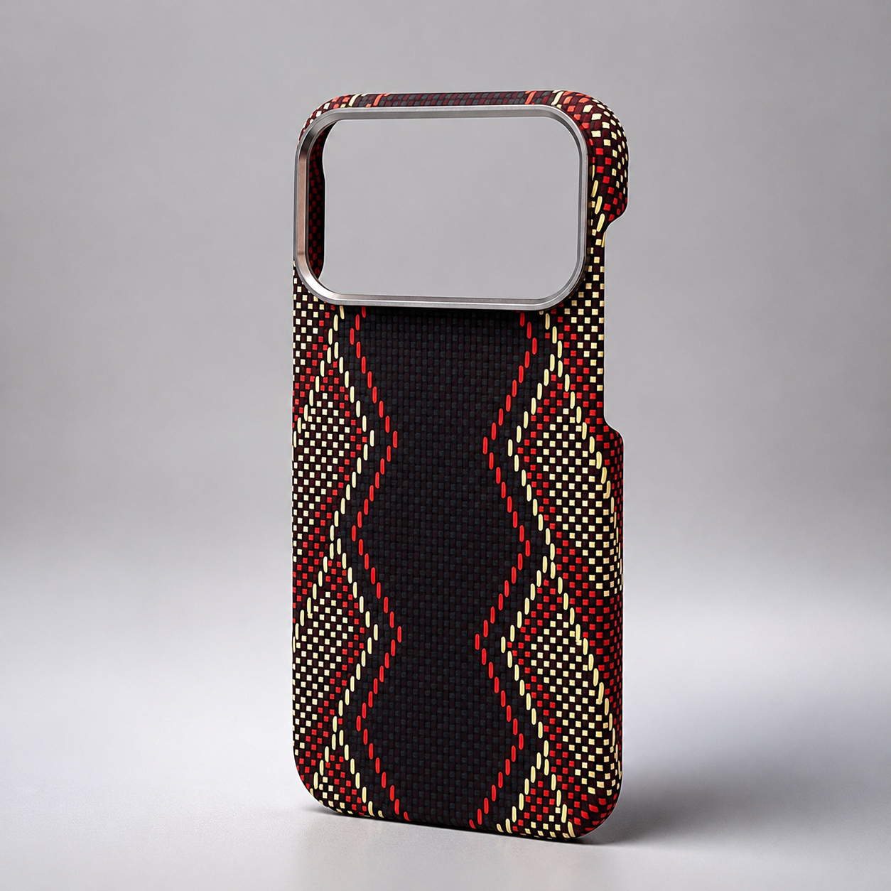 Premium iPhone Case Carbon Fiber Texture Magnetic MagSafe Compatible Shock Absorbing Hybrid Protective Cover
