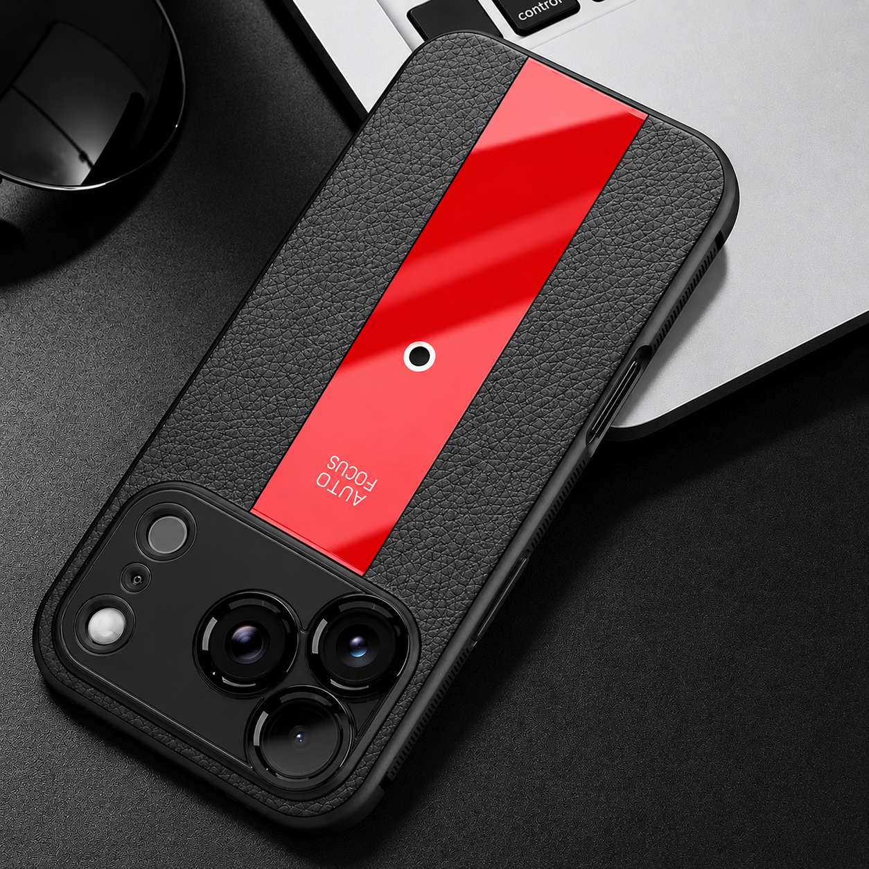 Premium iPhone Case Frosted PU Leather Cover MagSafe Compatible Shockproof Anti Scratch Non Slip Soft Silicone Full Coverage Protective Case