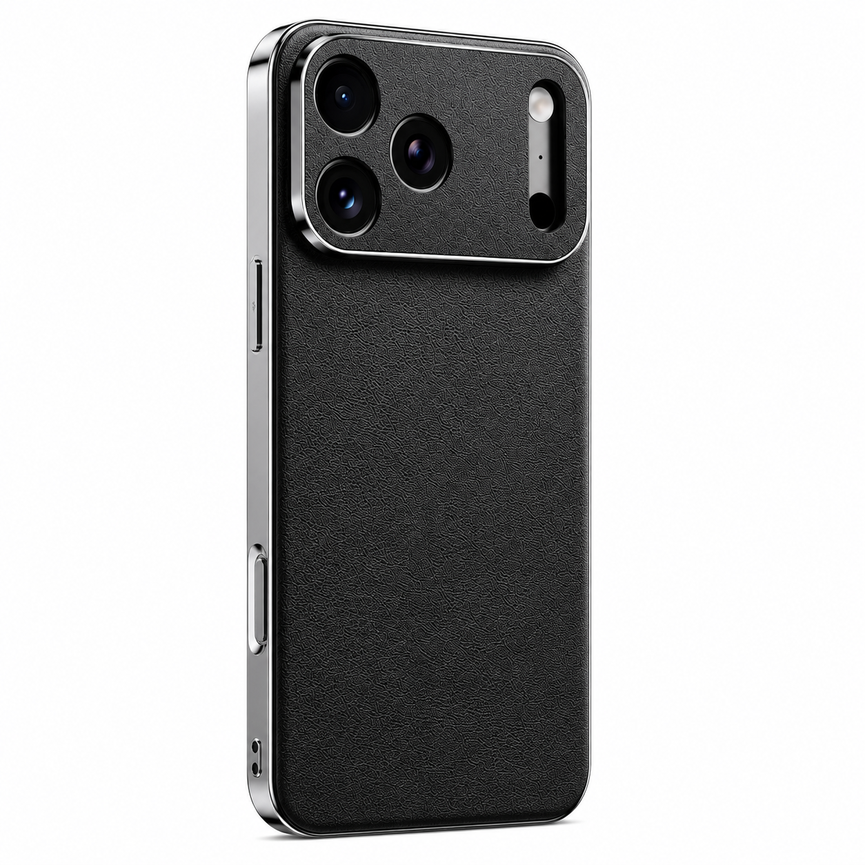 Premium iPhone Case Genuine Cowhide Leather Cover Shockproof Frame Full Camera Lens Protection Matte Slim Design