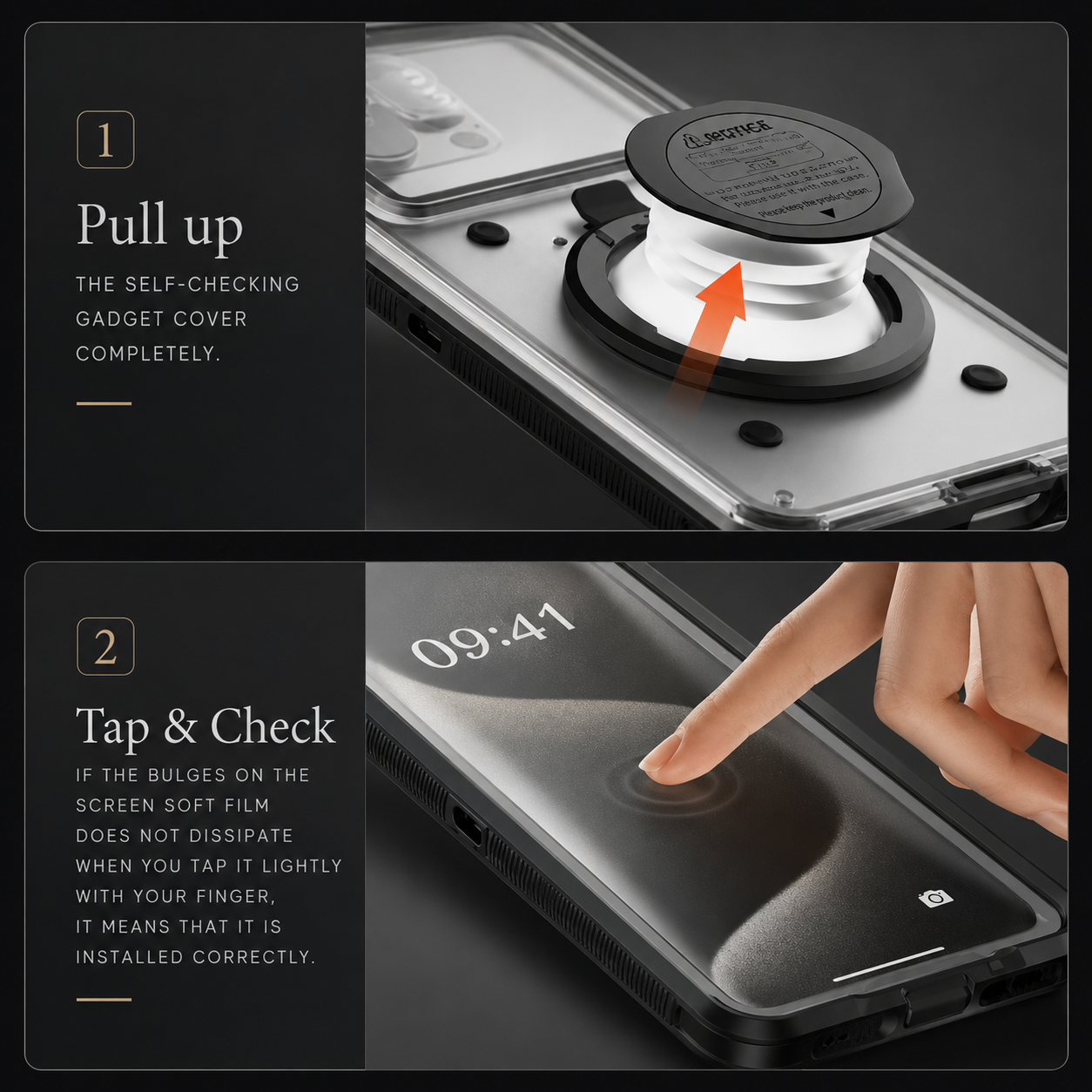 Premium iPhone Case IP68 Waterproof Protective Cover Full Body Shockproof Vacuum Seal Underwater Protection