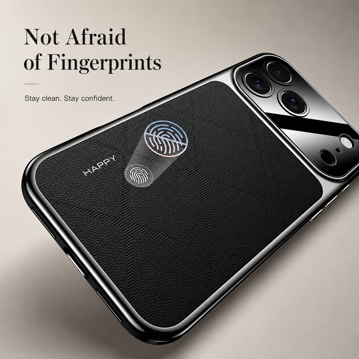 Premium iPhone Case Leather Plating Bumper Cover Shockproof Camera Protection Luxury Protective Case