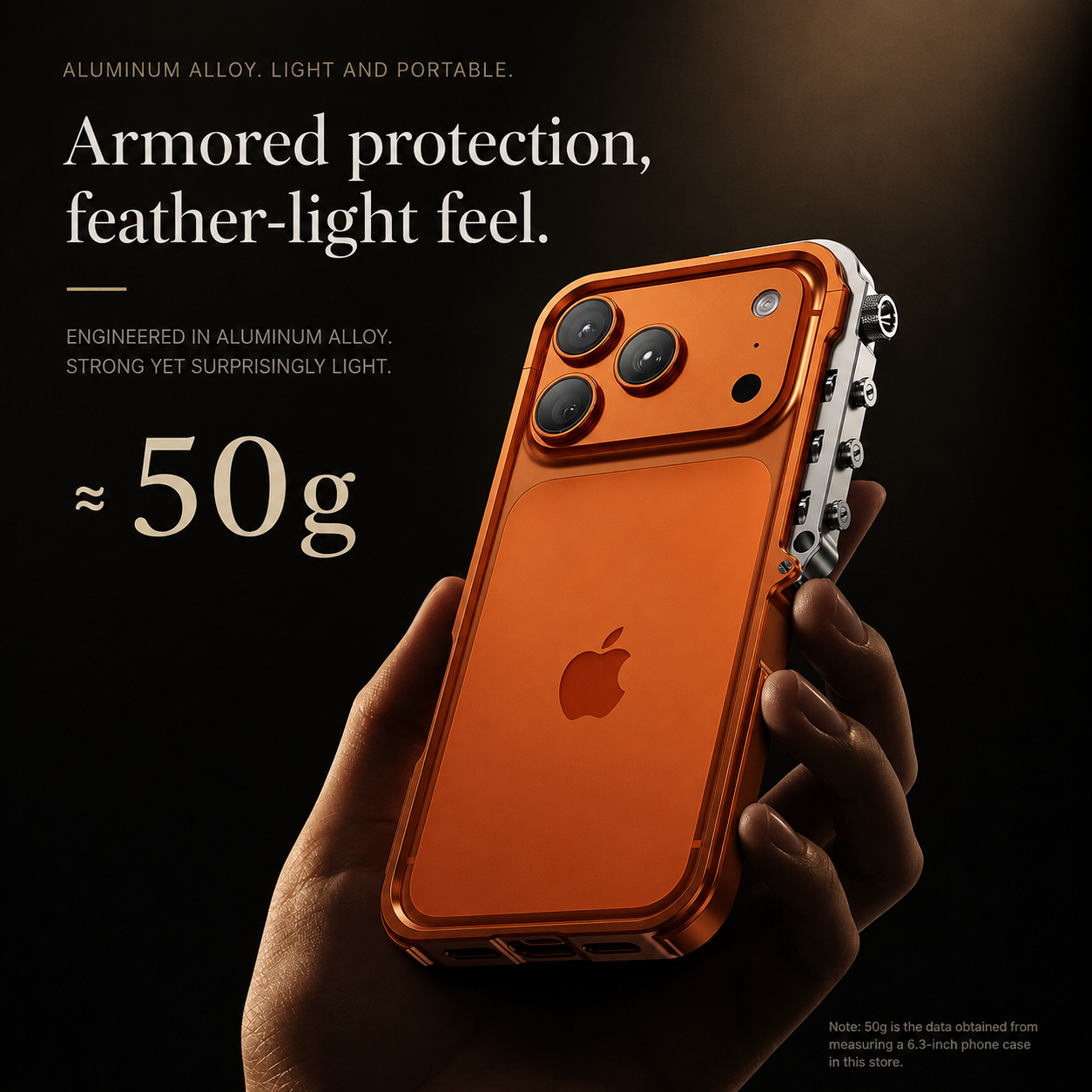 Premium iPhone Case MagSafe Compatible Aluminum Alloy Bumper Cover Shockproof Heat Dissipation Camera Lens Protection