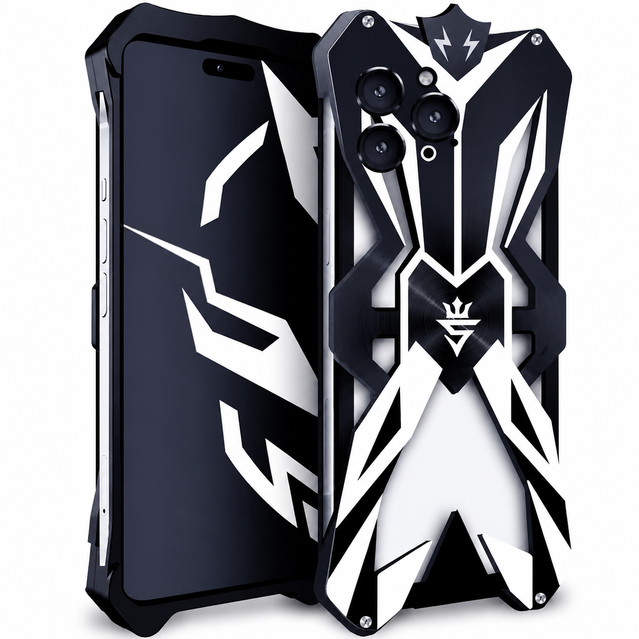 Premium iPhone Case MagSafe Compatible Aluminum Armor Cover Shockproof Camera Lens Protection Ultra Thin Design