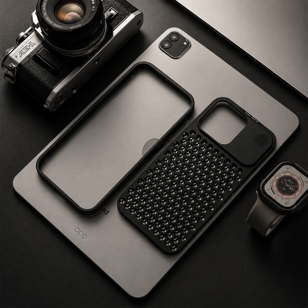 Premium iPhone Case MagSafe Compatible Aluminum Heat Dissipation Cover Shockproof Protection
